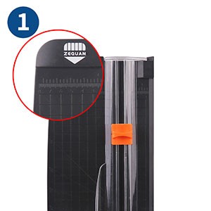 A4 Portable Precision Paper Trimmer, Craft Paper Cutter for Photos, Labels,
