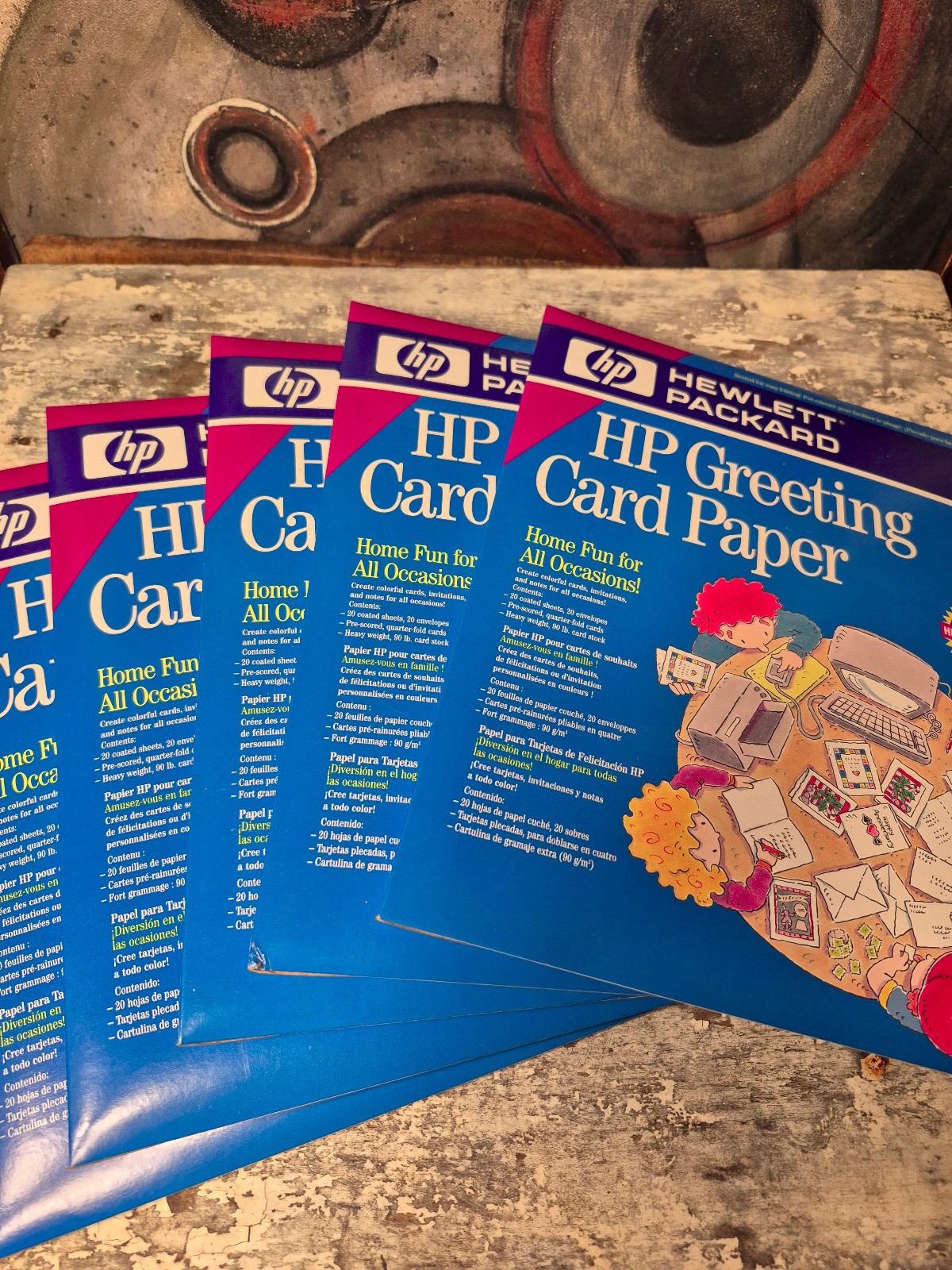 HP Greeting Card Paper Packs (1-Pc)