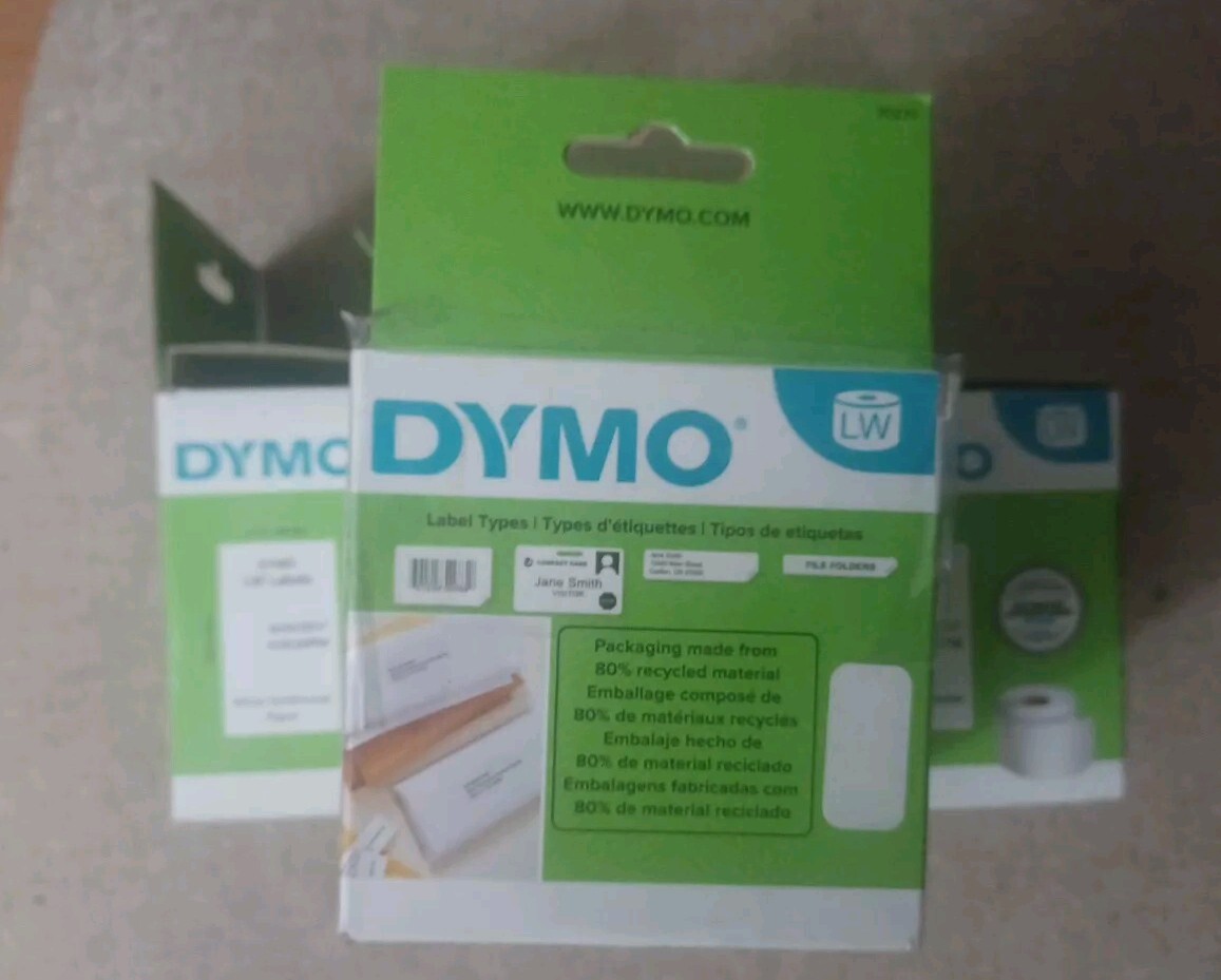 DYMO Label Writer. 2.25 Inch Receipt Paper. 300 Feet.