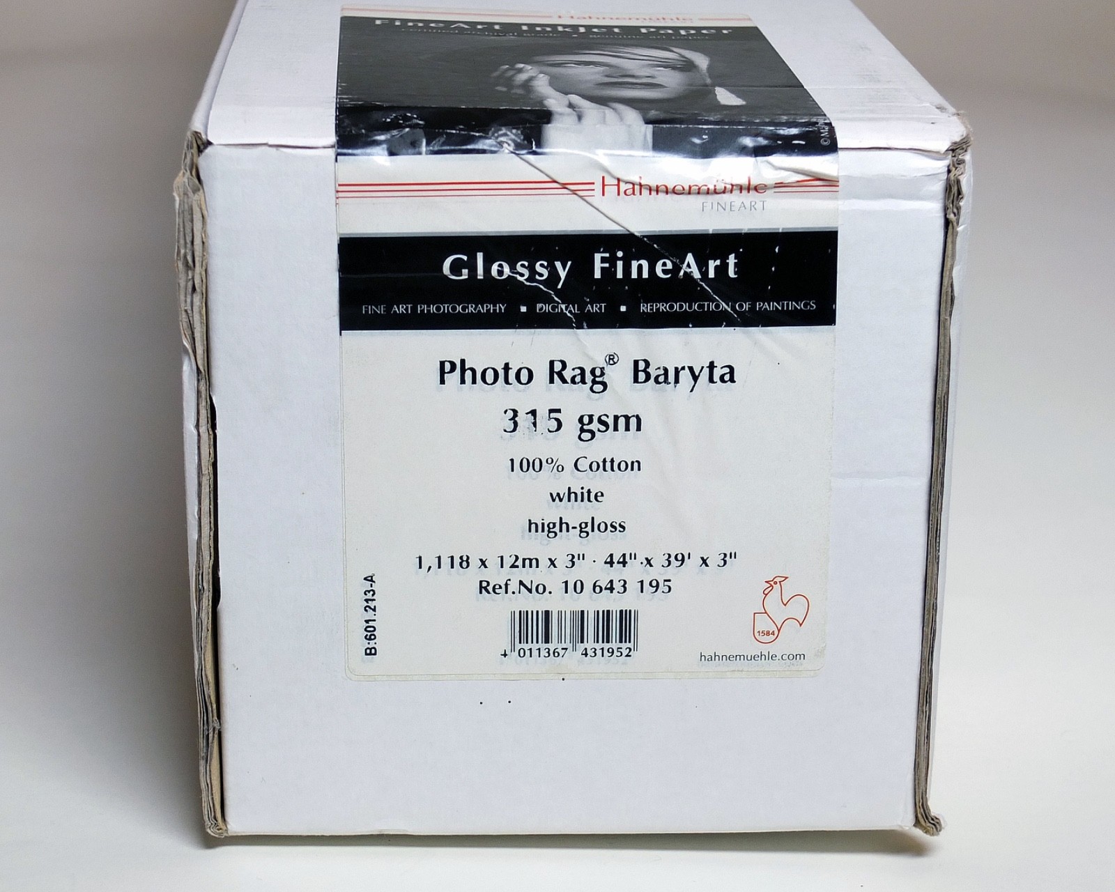 Hahnemule Large Format Paper Bamboo Canvas Rag Baryta Monet Rolls 44″ x 39′ NEW