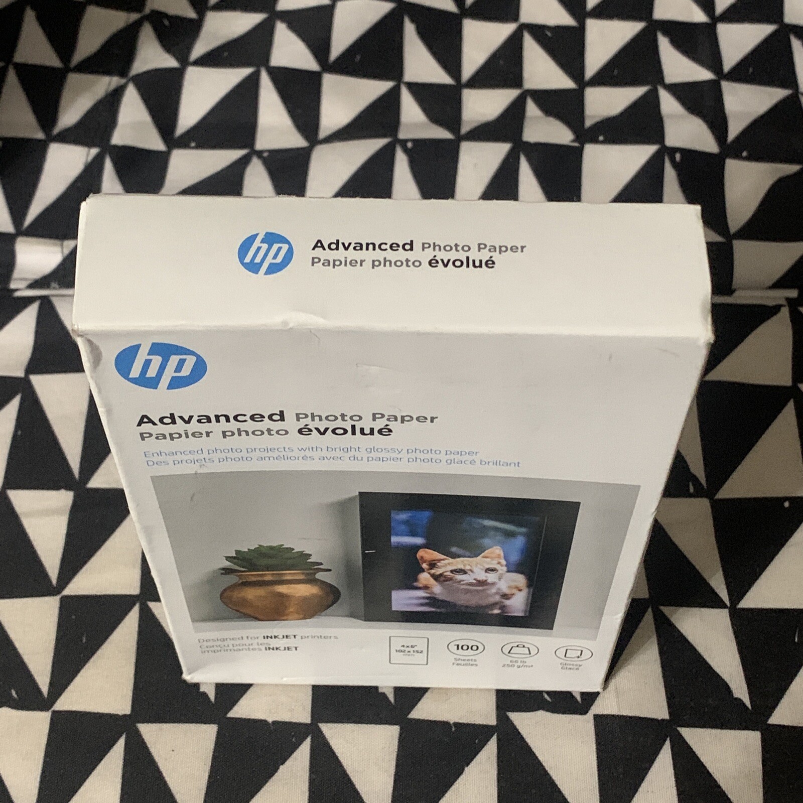 Hewlett Packard Q6638A 4 x 6 inch Glossy Printer Paper – 100 Sheets