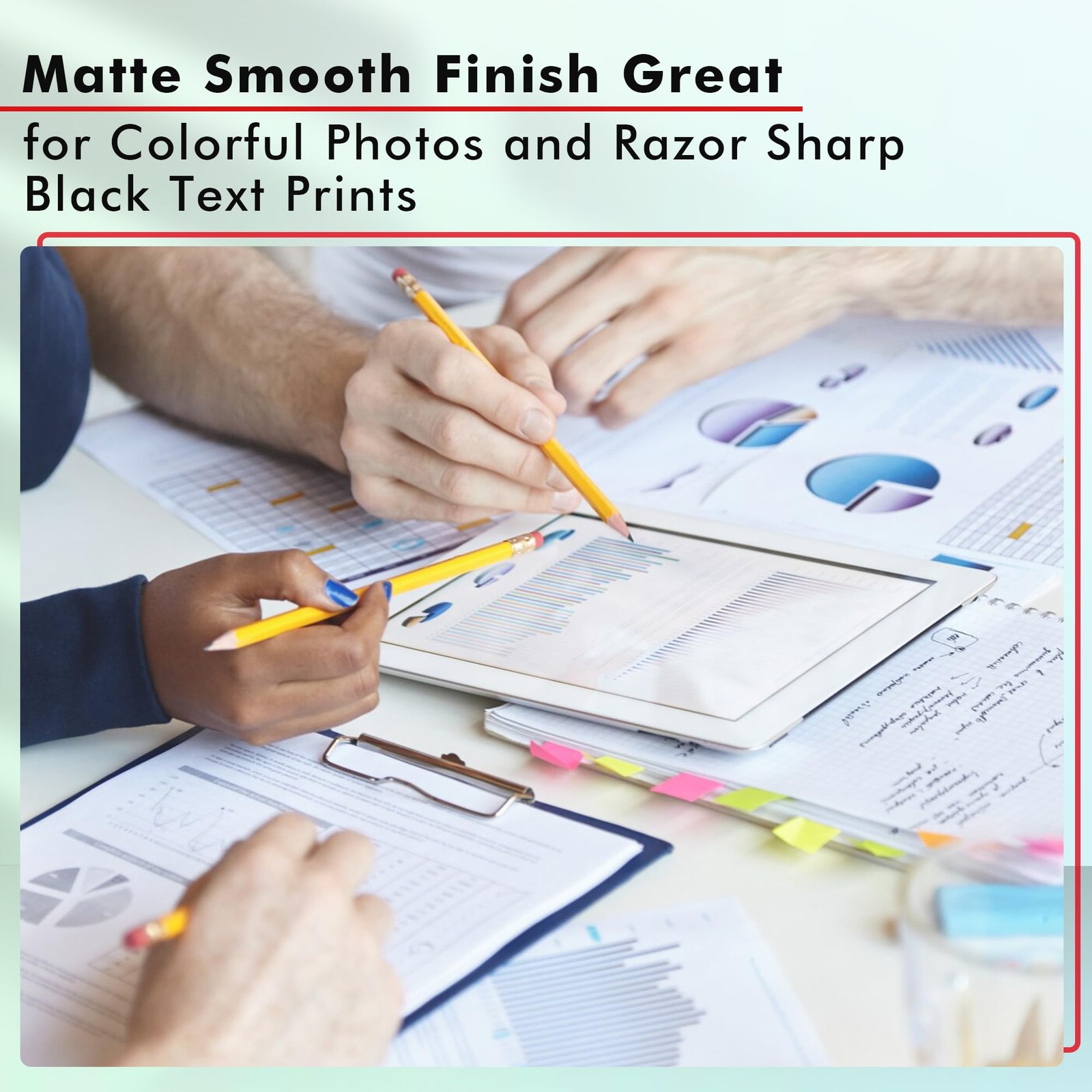 100 Sheets Koala Matte Photo Paper 145GSM 8.5×11 Inch Inkjet Presentation