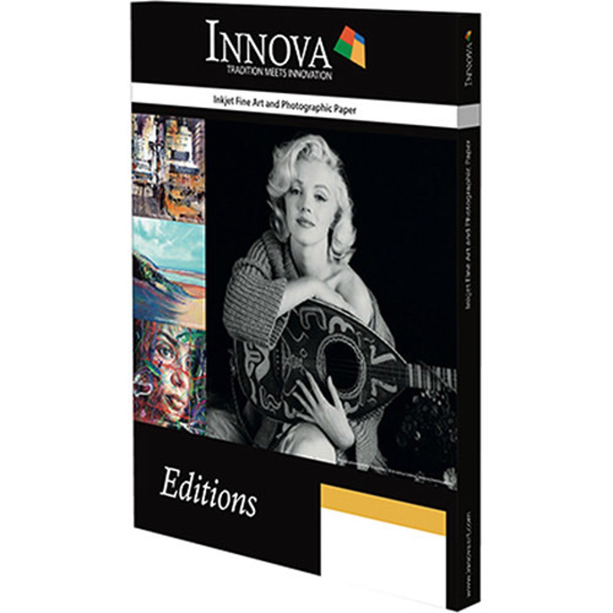 Innova Art Editions Exhibition Cotton Gloss, 335gsm, 390 Microns, 13×19″, 50 She