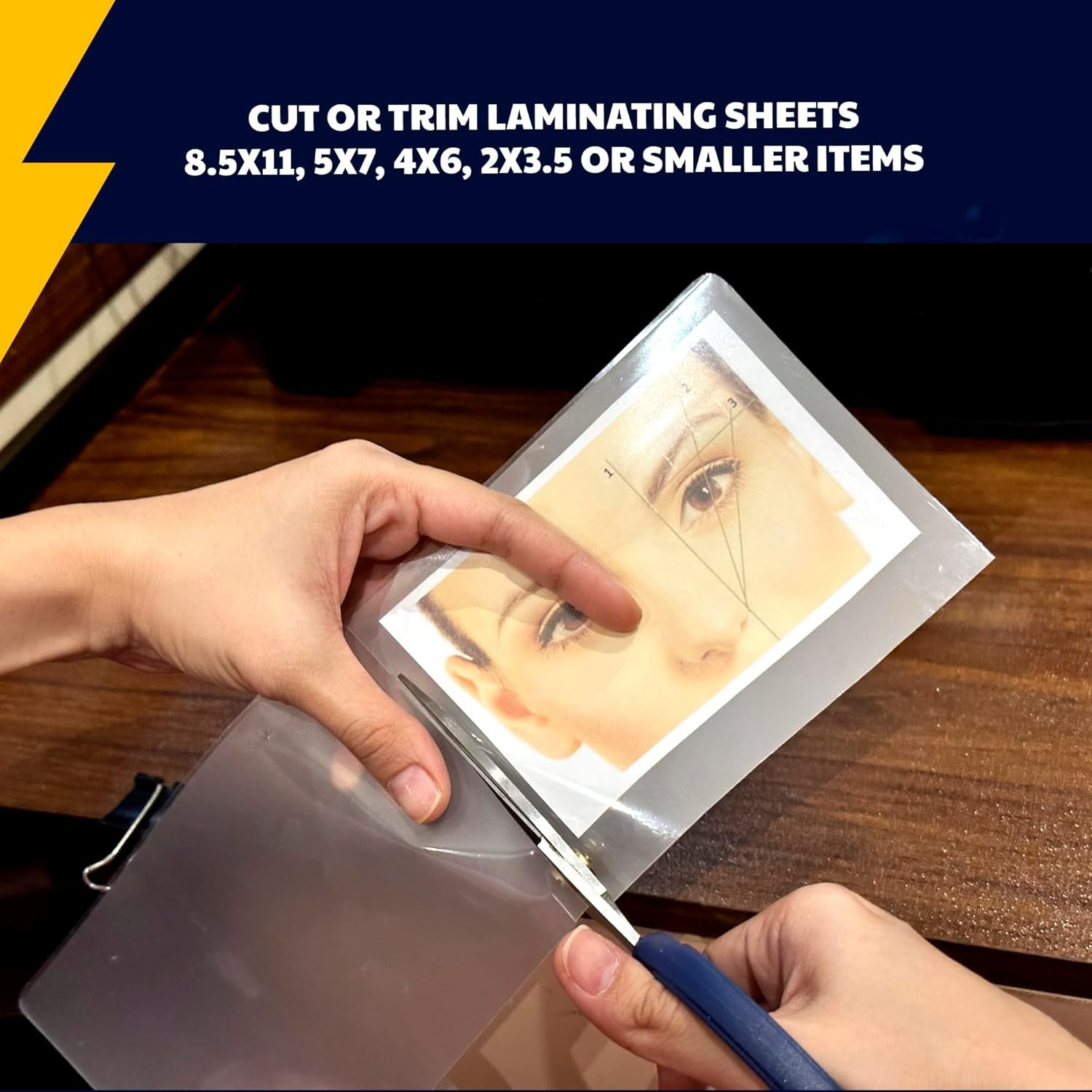 100 Pack of Thermal Laminating Pouches, 8.9″ x 11.4″, Letter Size Sheets, 3 Mil