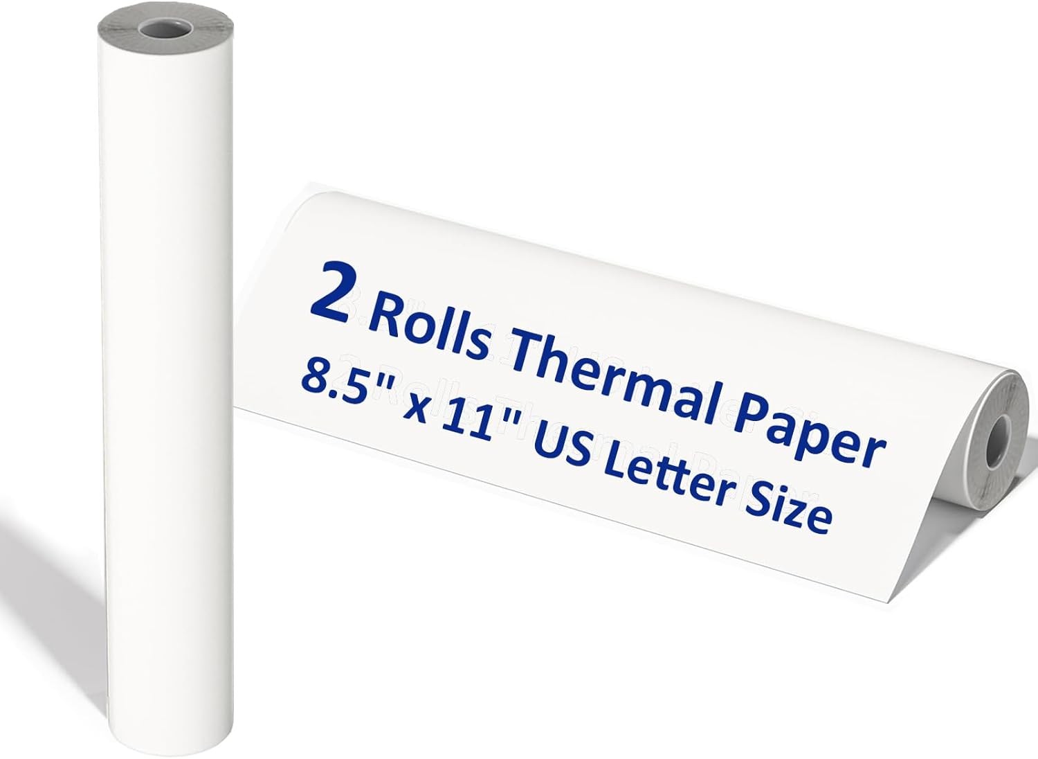 2-10 Rolls 8.5×11 Letter Thermal Paper Inkless for Travel Office Student