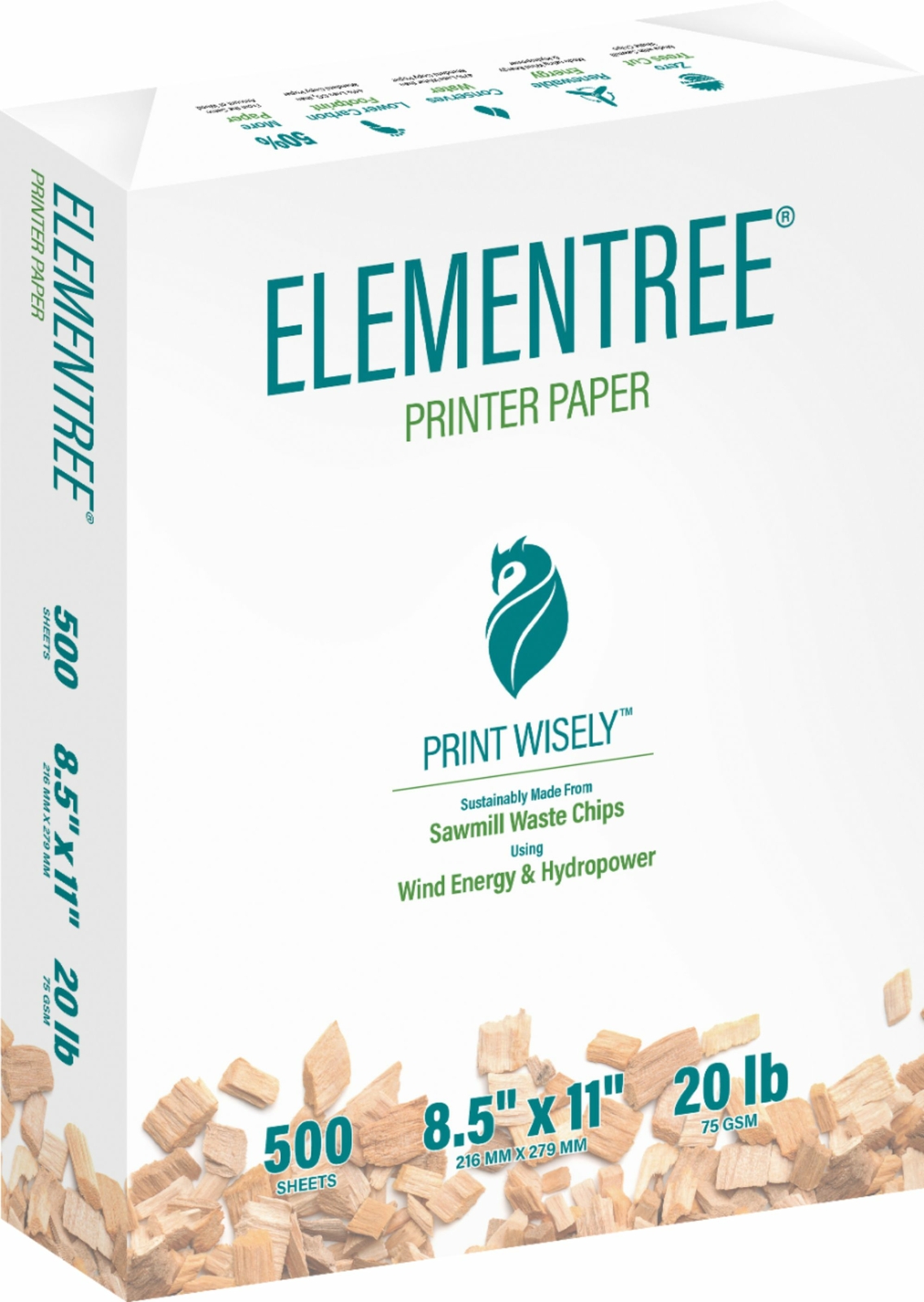 Elementree – Sustainable Printer Paper For Everyday Printing and Copying, 8.5…