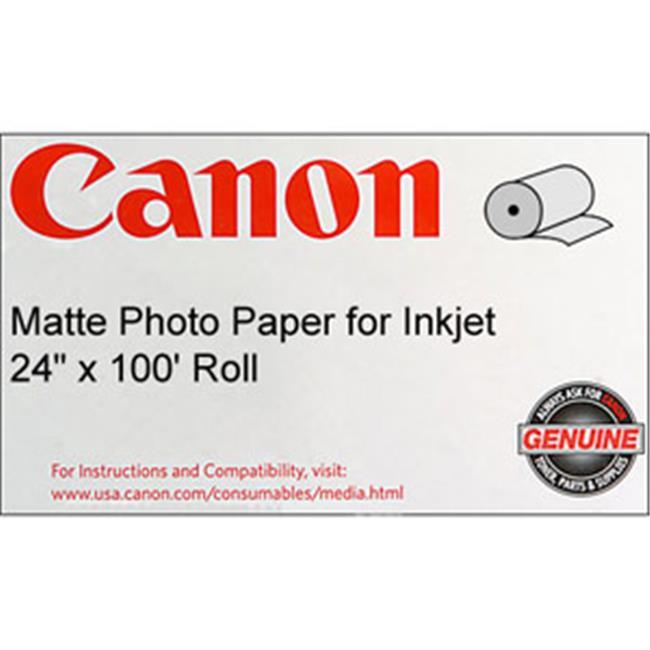 Canon 0849V349 Matte Coated Paper 170 gsm 24 x 100 feet Roll