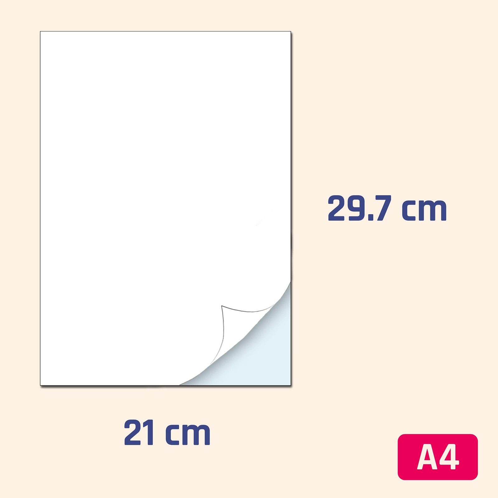 80 Sheets Vinyl Wrap Sticker Paper for Printing A4, Sticker Self Adhesive…