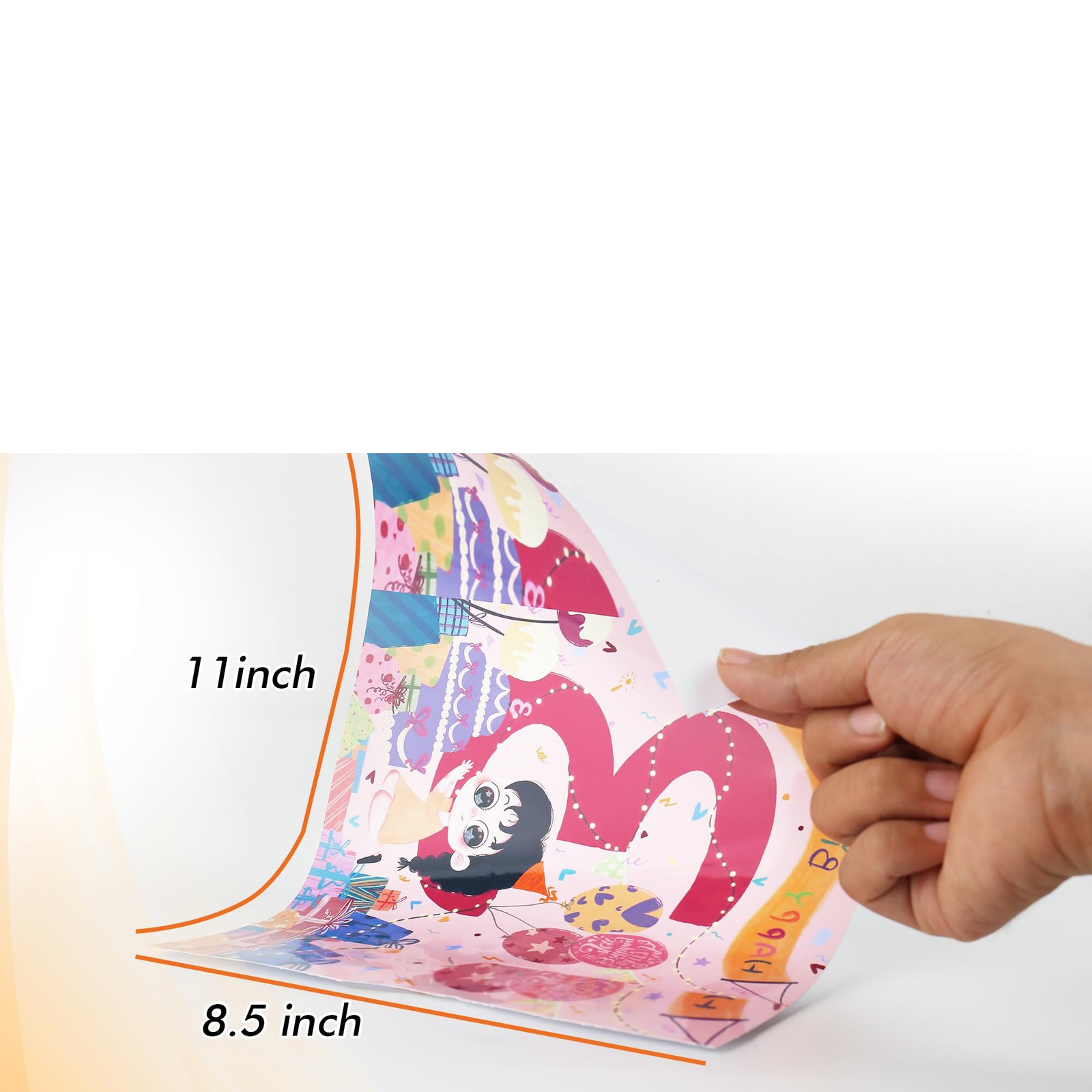 Glossy Photo Paper 8.5×11, 100 Sheets, Dye Ink, 115gsm, White