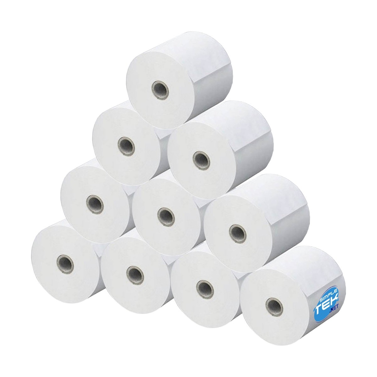 10X Rolls Thermal Paper 80Mm For Cash Register Thermal Printers 12Mm