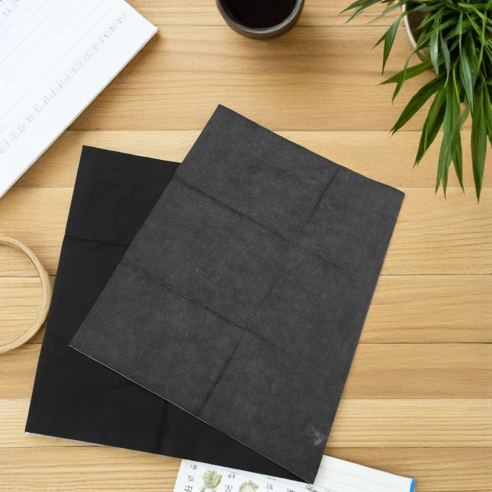 2Pcs Black Tracing Carbon Paper Durable Transfer Paper for Art and Craft Use