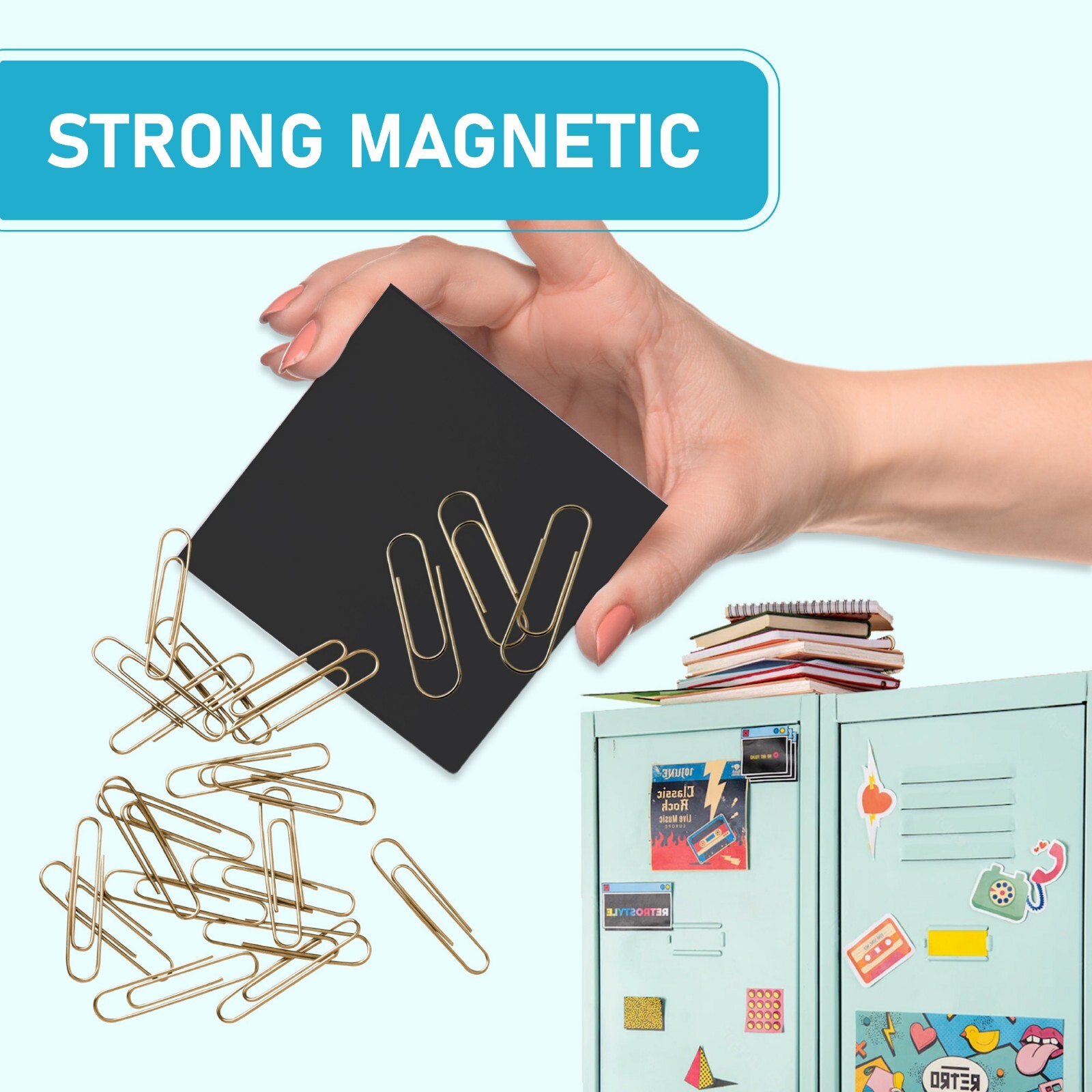 12 Printable Magnetic Sheets 8.5 x 11 Strong Flexible 12Mil Inkjet Laser Cricut