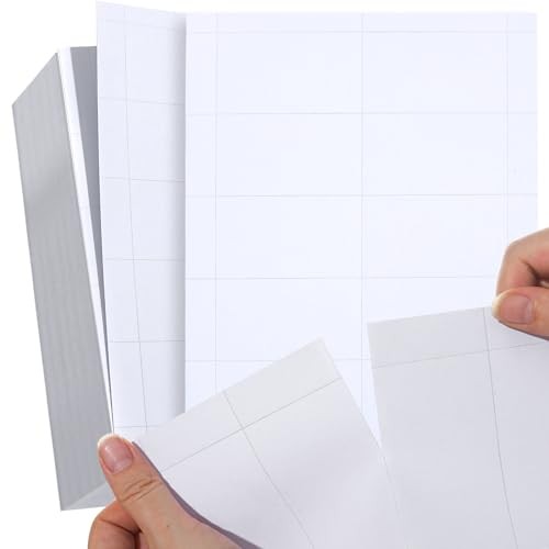1000 Piece Blank Printable Business Cards 3.5 x 2, Perforated Card Stock Paper