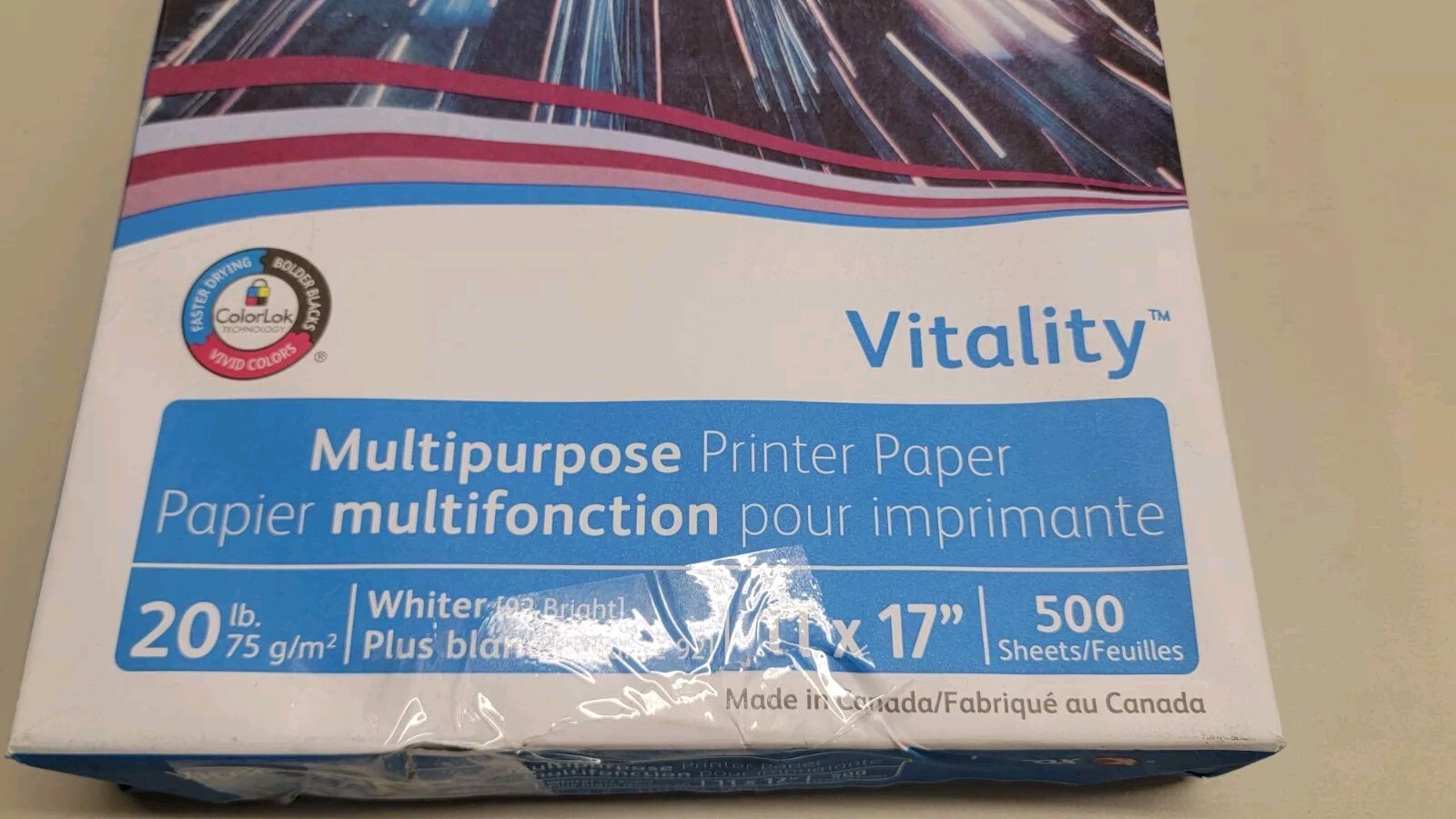 Xerox 3R03761 Vitality 92 Bright 11 x 17 Multipurpose Print Paper (1-RM) New