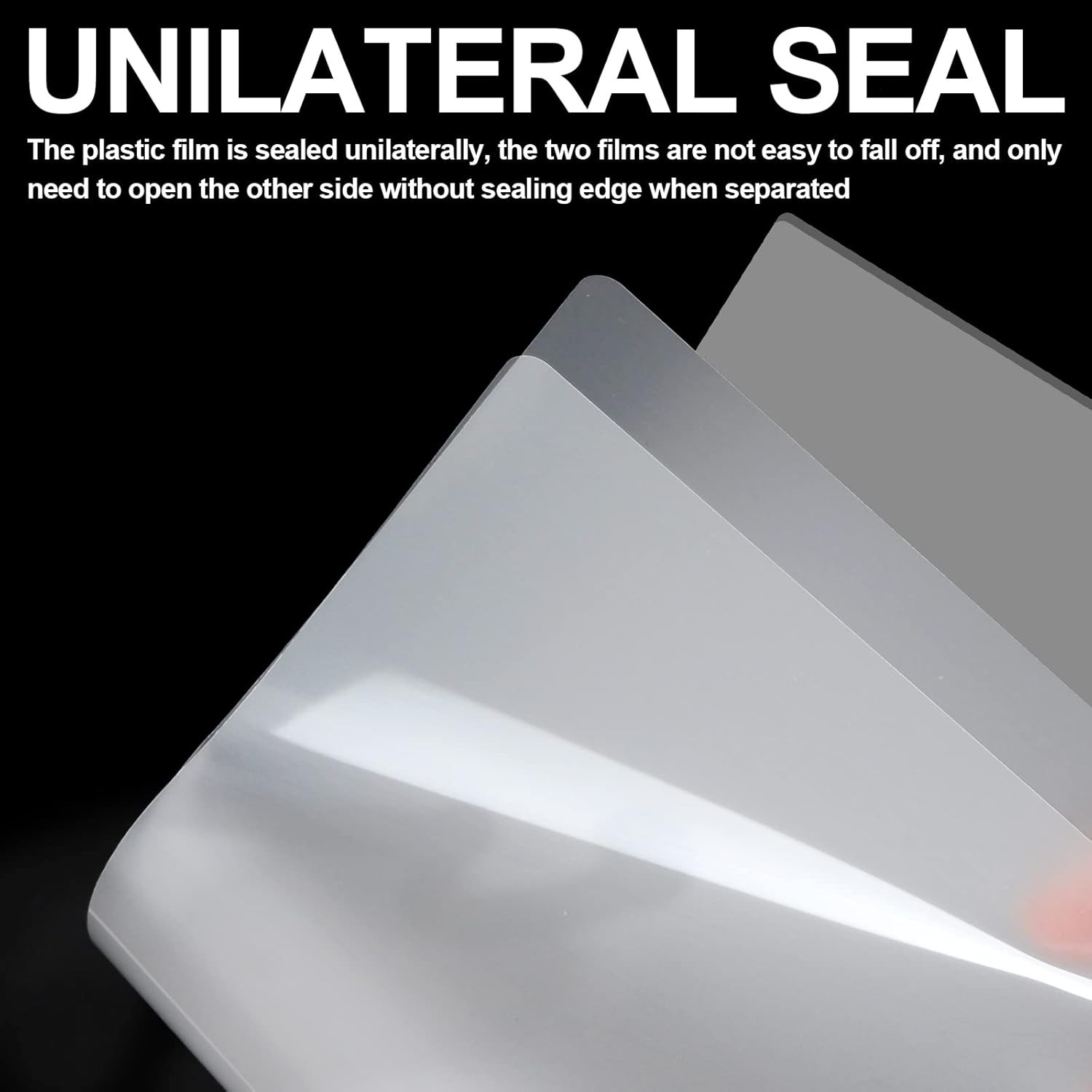 100 Pack Laminating Sheets, Holds 8.5 x 11 Inch Sheets, 5Mil Clear Thermal