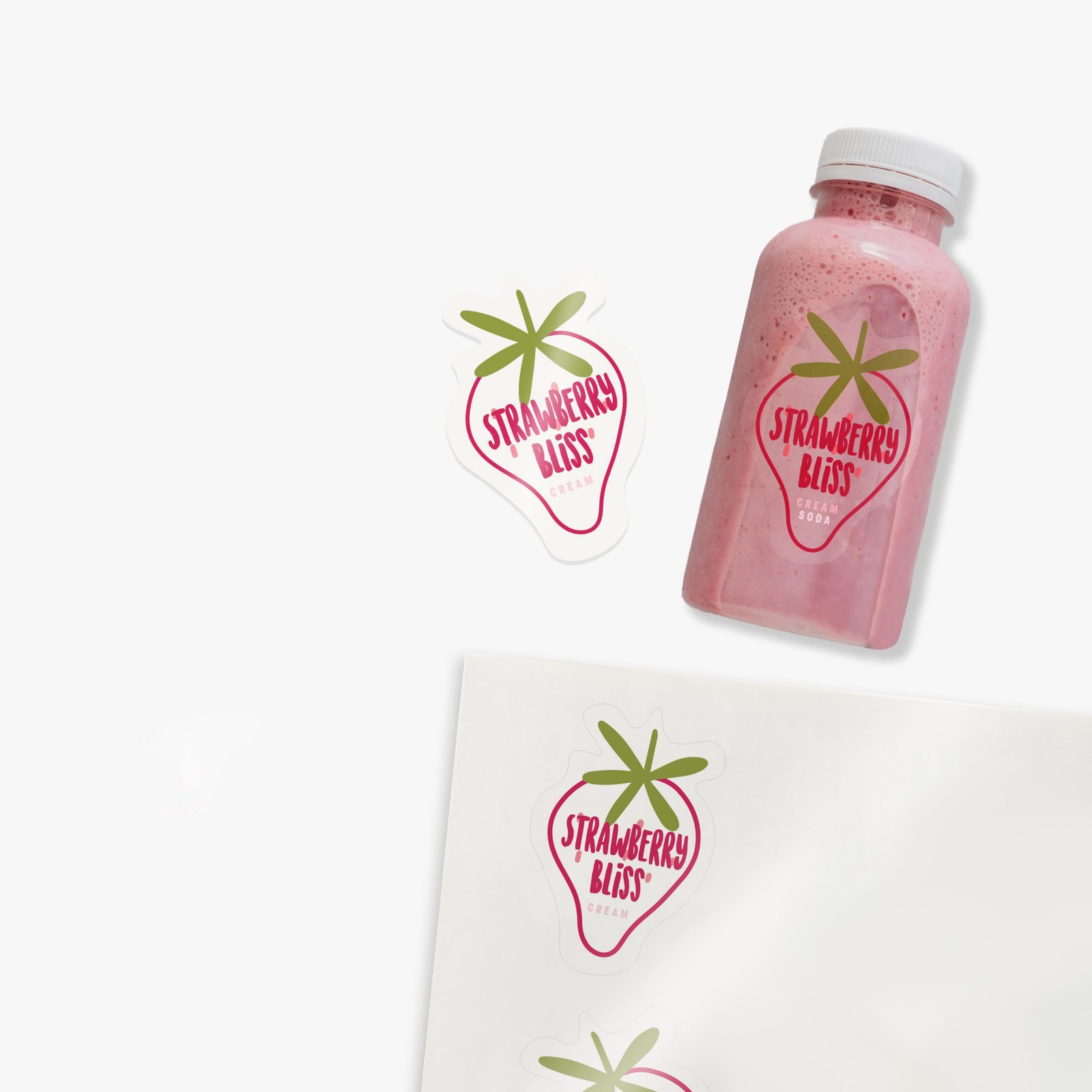 Sticker Paper for Laser Inkjet, 8.5 X 11, 7 Sheets, Glossy, Clear