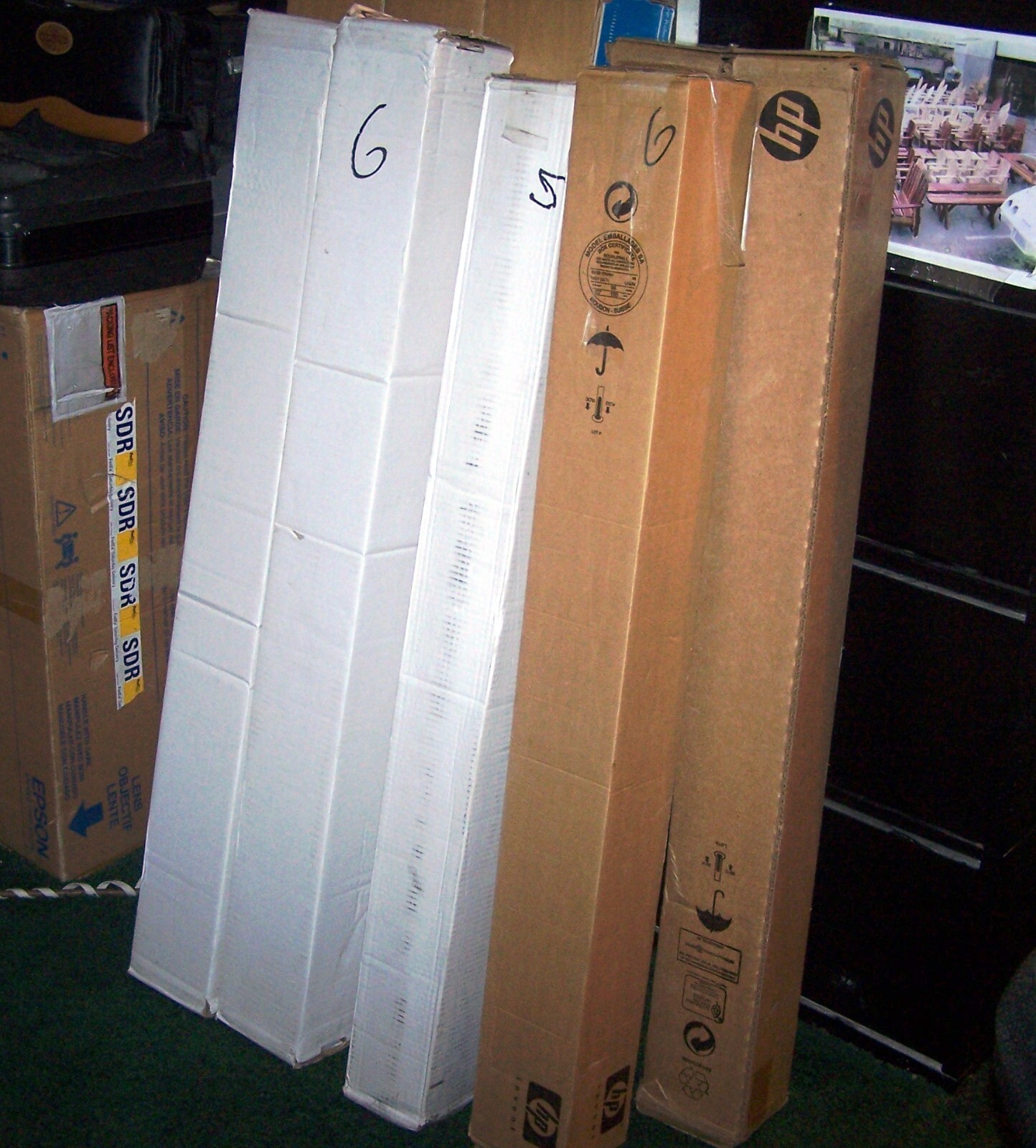HP CG828A Vivid White Glossy Polyester Film 230g/m2 1067mm NOS