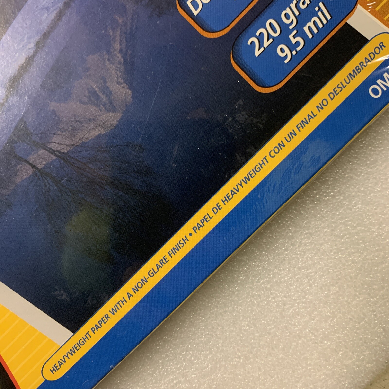 New Office Max Matte Professional Heavyweight inkjet paper,50-sheets (8.5”x11”)