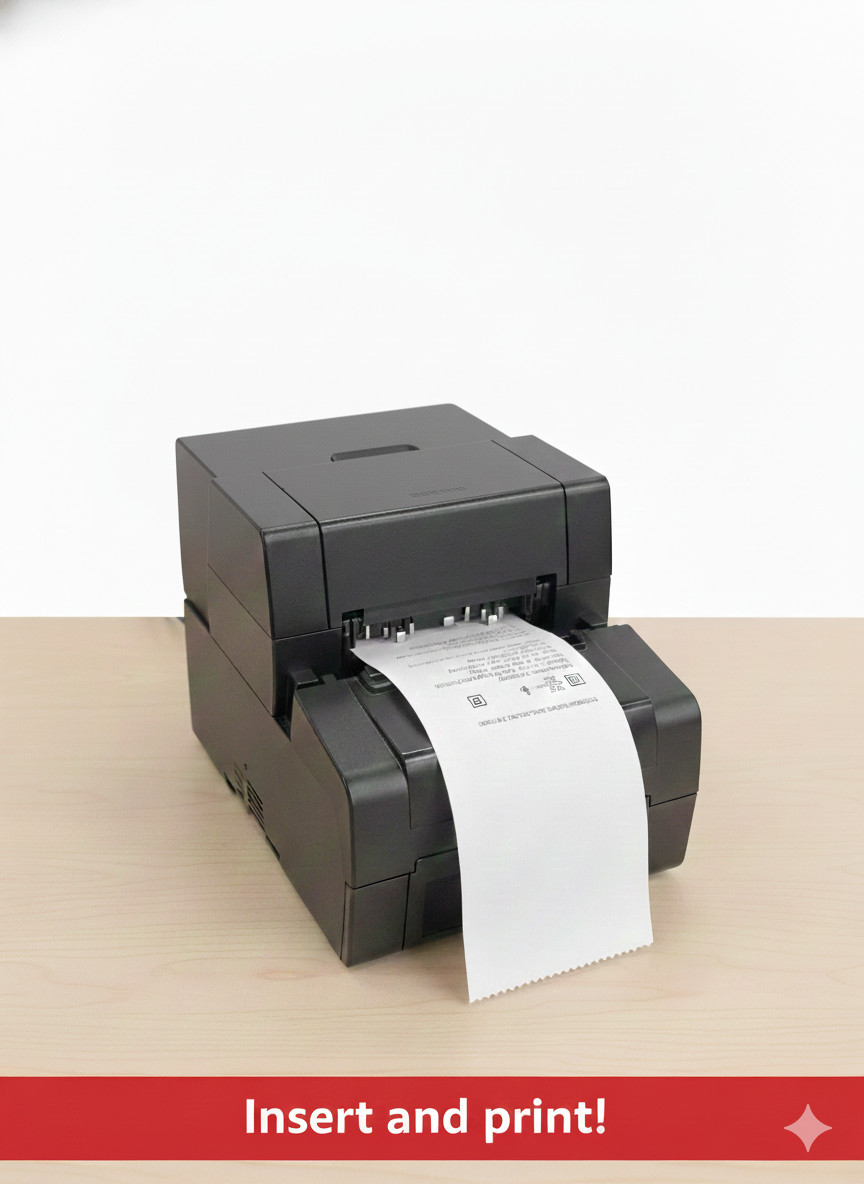 80mm (3-1/8″) WIDTH 58m (190′) LENGTH Thermal Paper 5 Rolls Pack Fits All POS