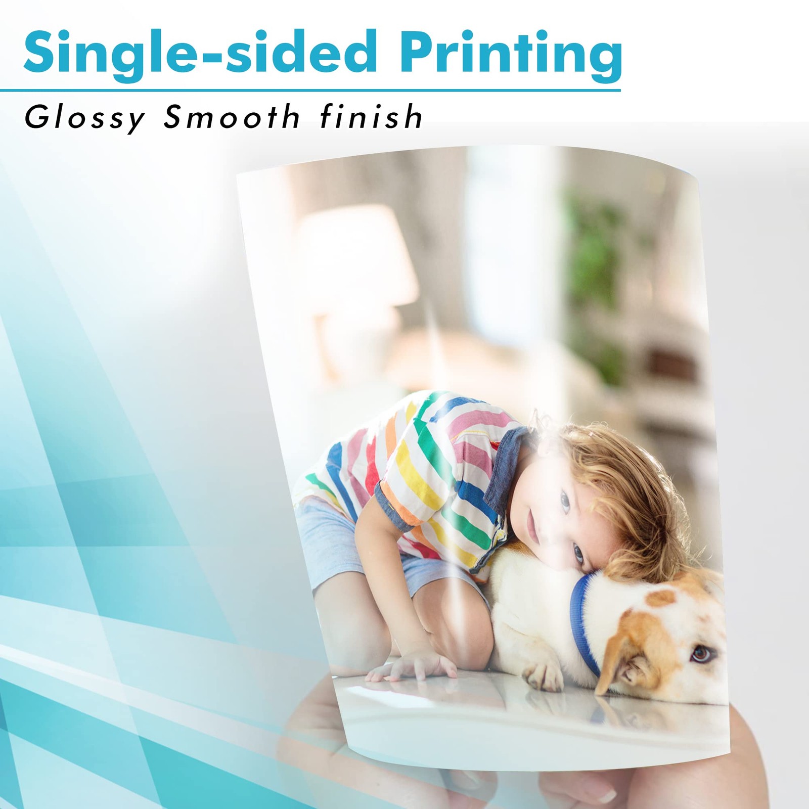 100 Sheets Koala 8.5×11 Inch Thick Glossy Photo Paper 54LB Inkjet Dye Ink