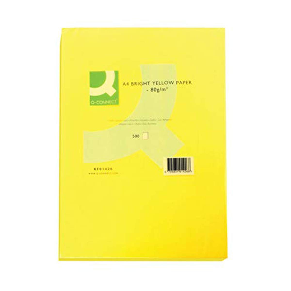 Copy Paper Multicoloured A4 80 GSM 1 Ream Bright Yellow