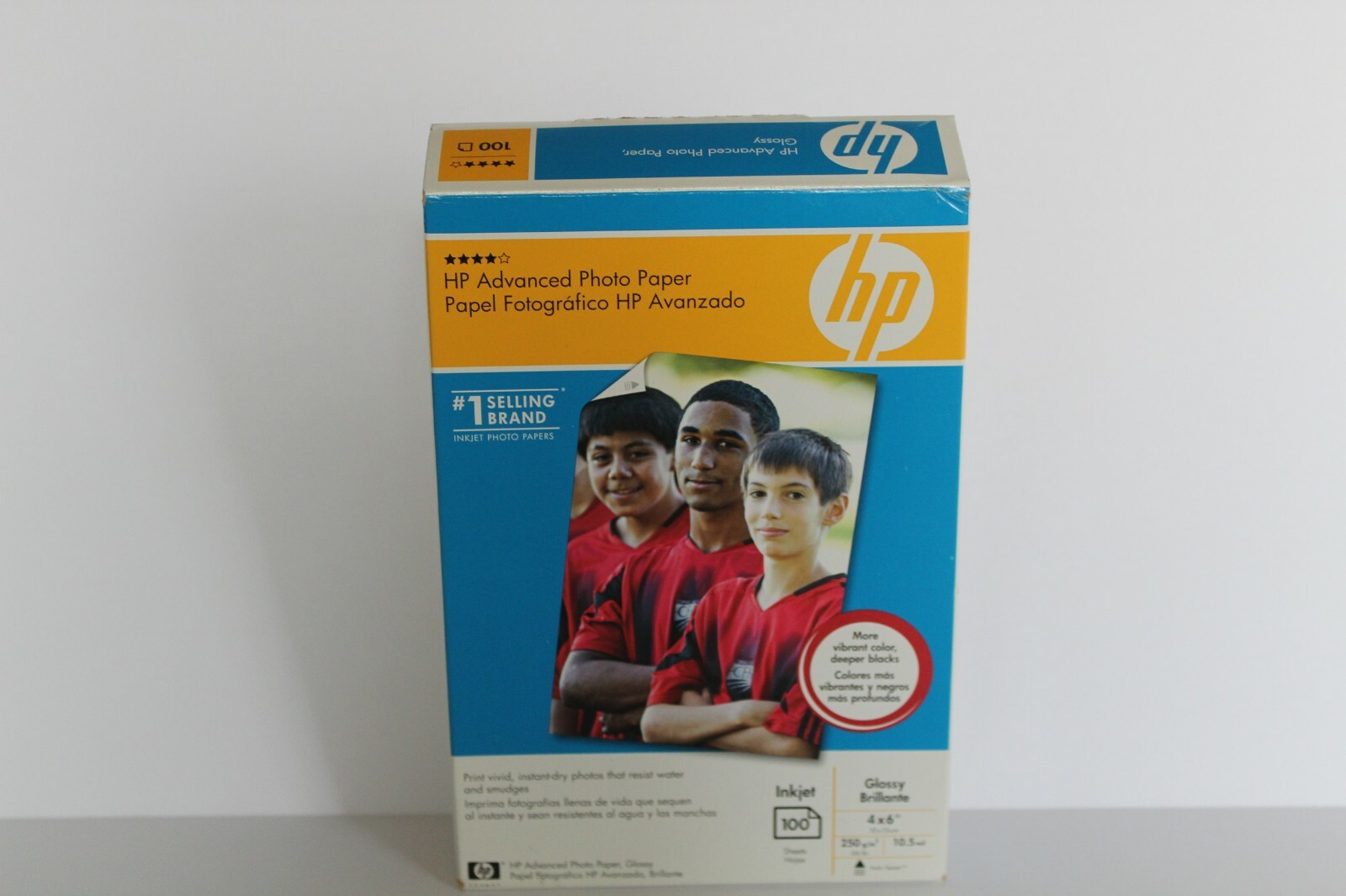 HP Advanced Photo Paper 4″X 6″ Glossy Inkjet 10.5mil 100 Sheets