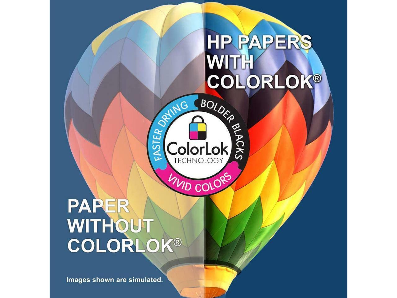 HP 20300-0 Bright White Inkjet Paper, 97 Brightness, 500 Sheets / Ream