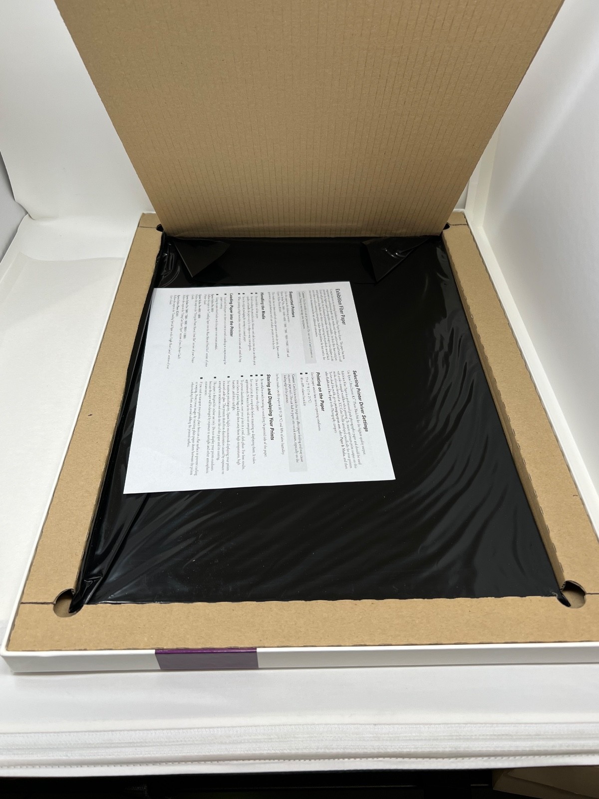 Epson Exhibition Fiber Paper, Gloss, S045037, 25 Sheets, 13″x 19″