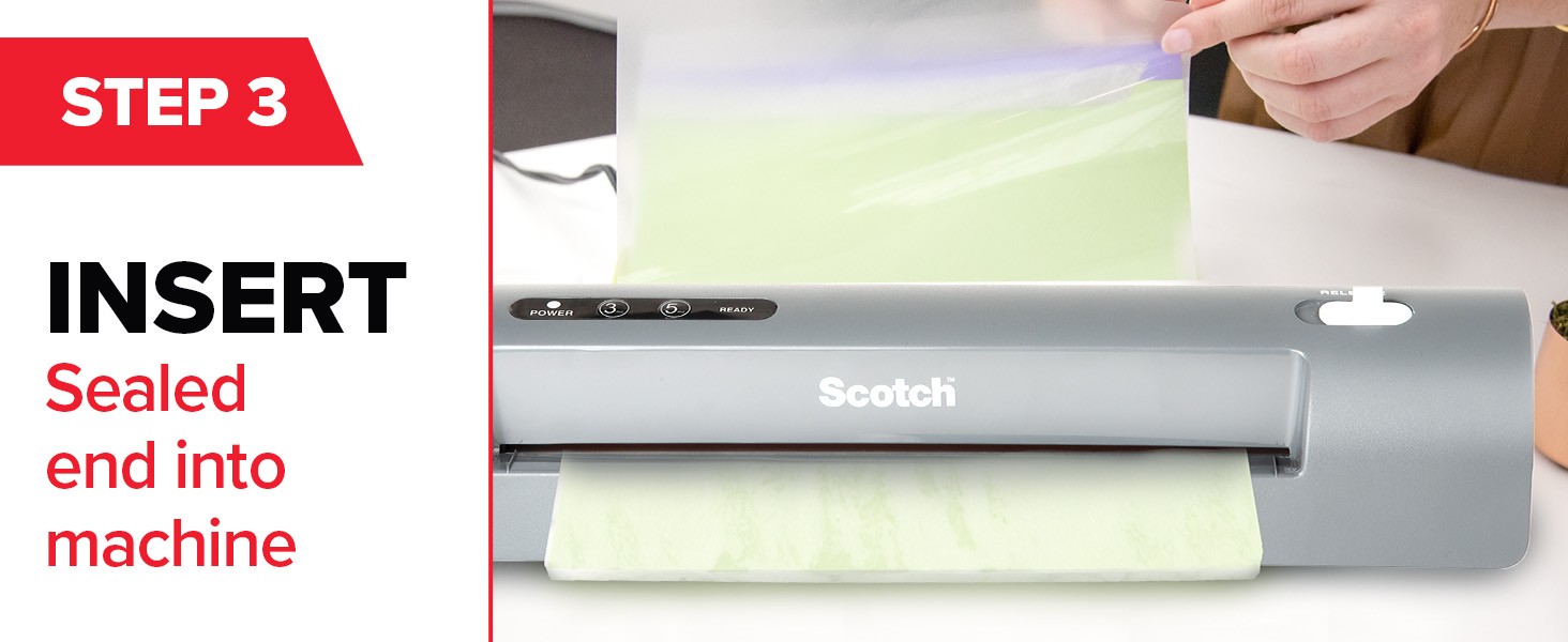 Thermal Laminating Pouches, Letter Size Laminating Sheets 8.9 x 11.4-Inches, 3