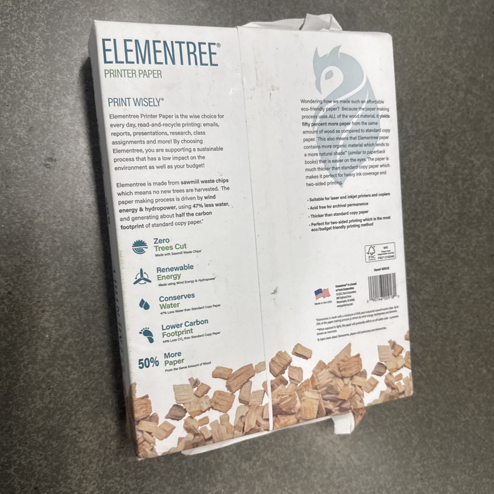 Elementree – Sustainable Printer Paper For Everyday Printing and Copying, 8.5…