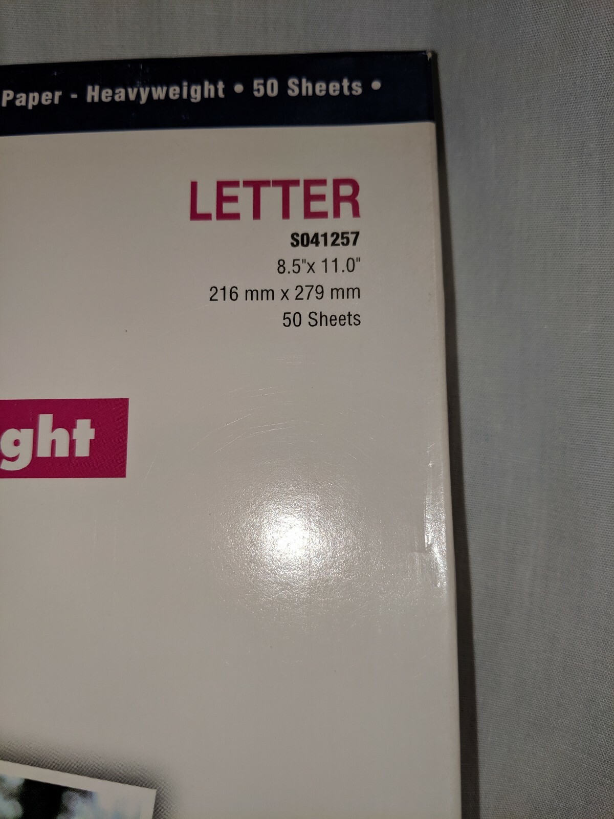 NIB Epson Matte HEAVYWEIGHT Photo Paper 8.5″ x 11″ S041257 50 SHEETS