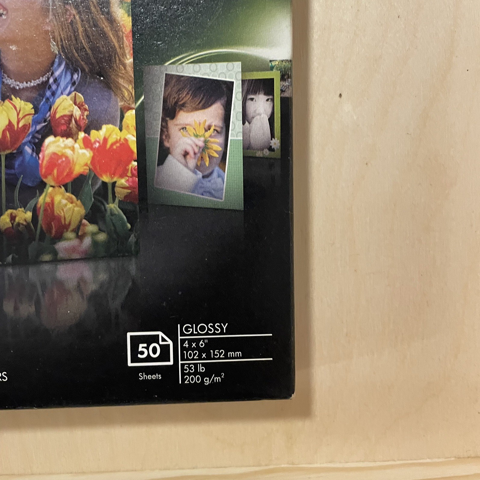 NEW Genuine HP Everyday Photo Glossy Paper 4 X 6 – 50 Sheets (CR758A)