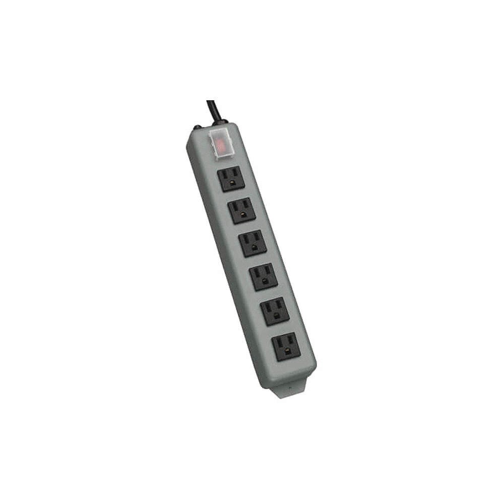 TRIPP LITE UL24CB-15 Outlet Strip,6 Outlets,15 ft. Cord L 38M957