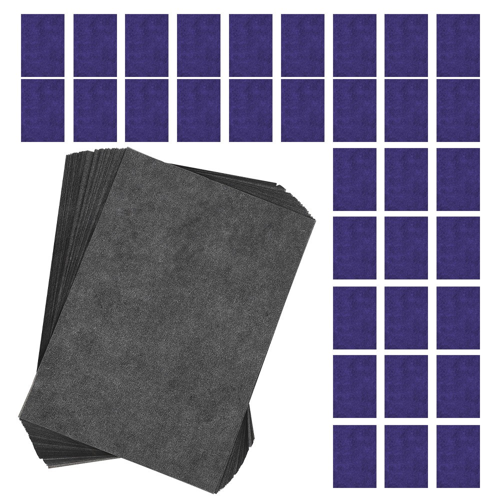 100 Sheets Graphite Tracing Paper for Canvas Carbon-based Printing