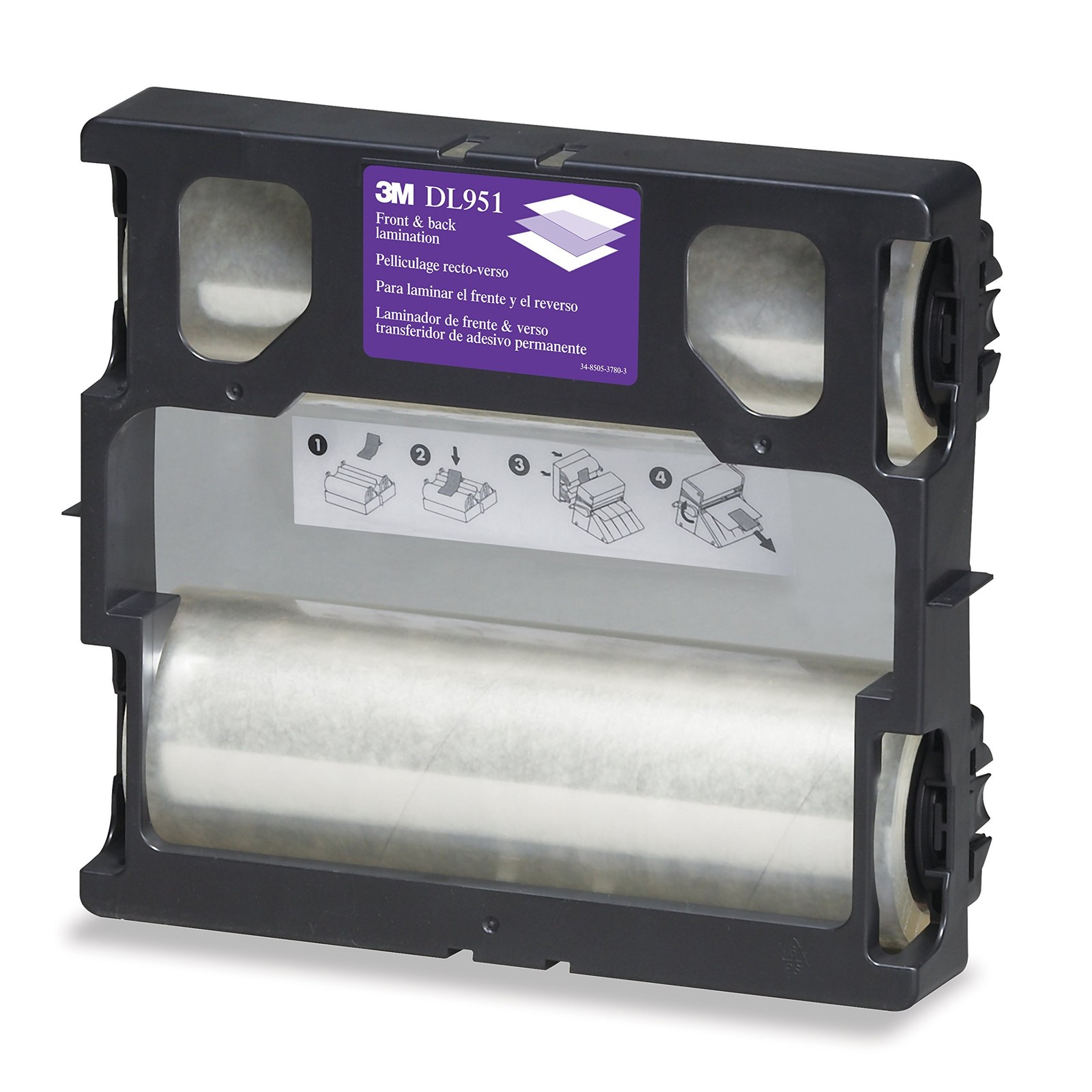 Scotch Dual Laminate Refill Cartridge for Laminator Machine, Transparent
