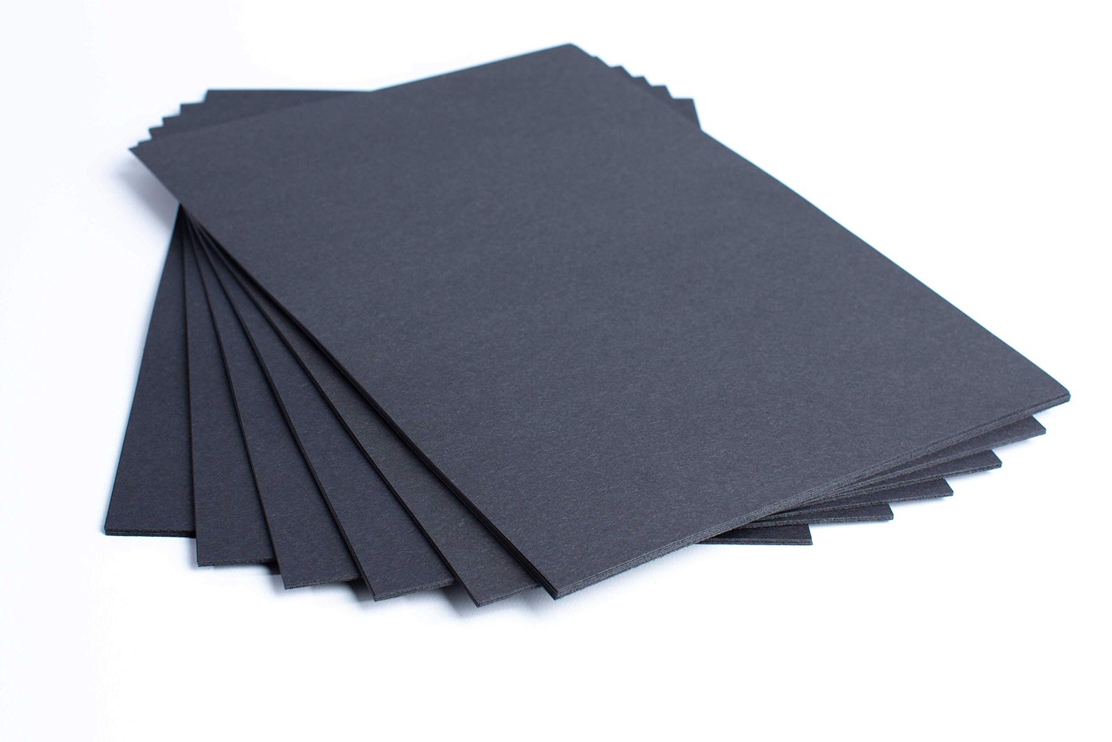 House of & Paper 220gsm A2 CARD – Black 50 Count Sheets