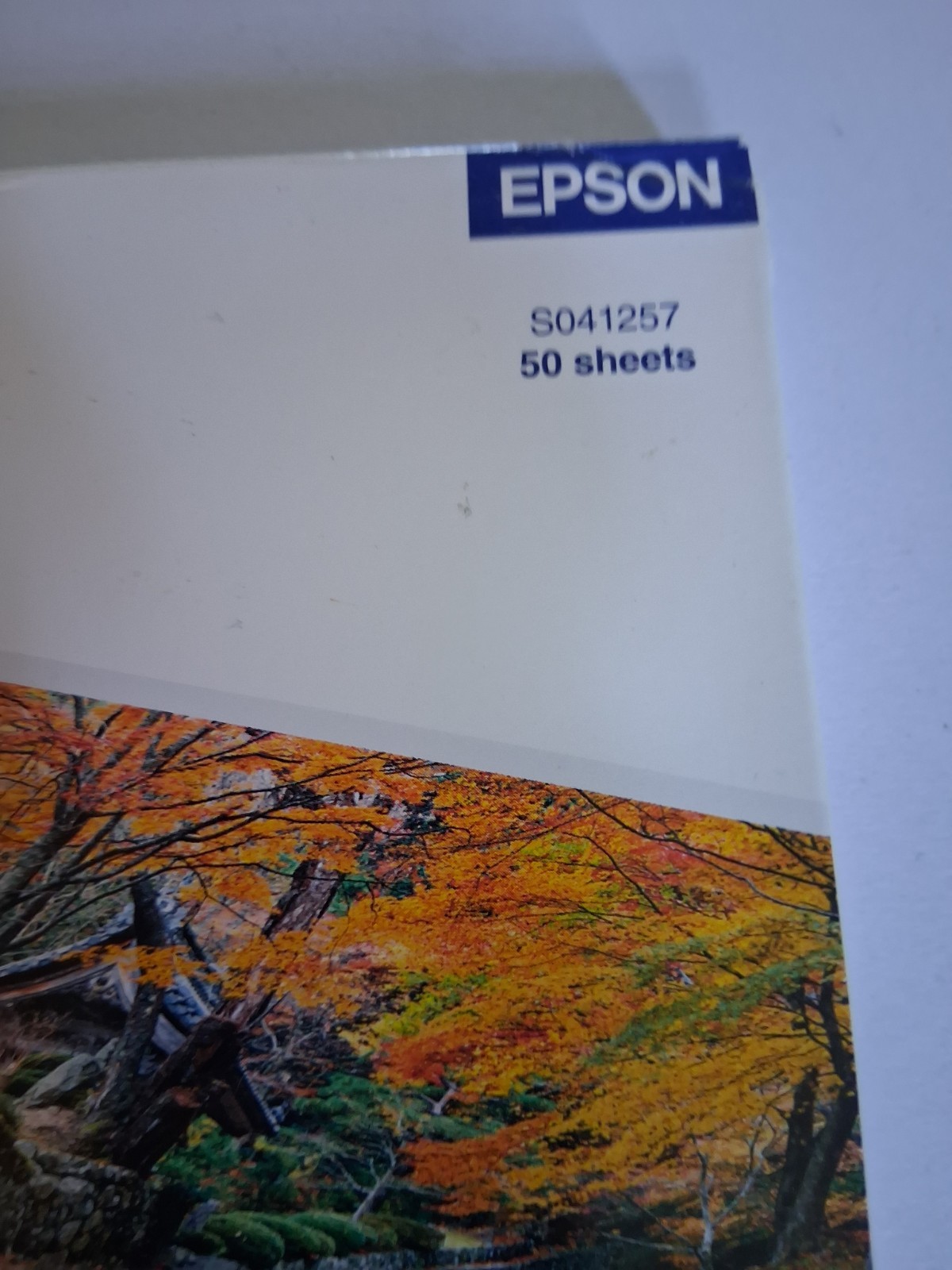 Epson Matte Paper Heavyweight Unopened 50 Sheets 8.5″x11″ 2002