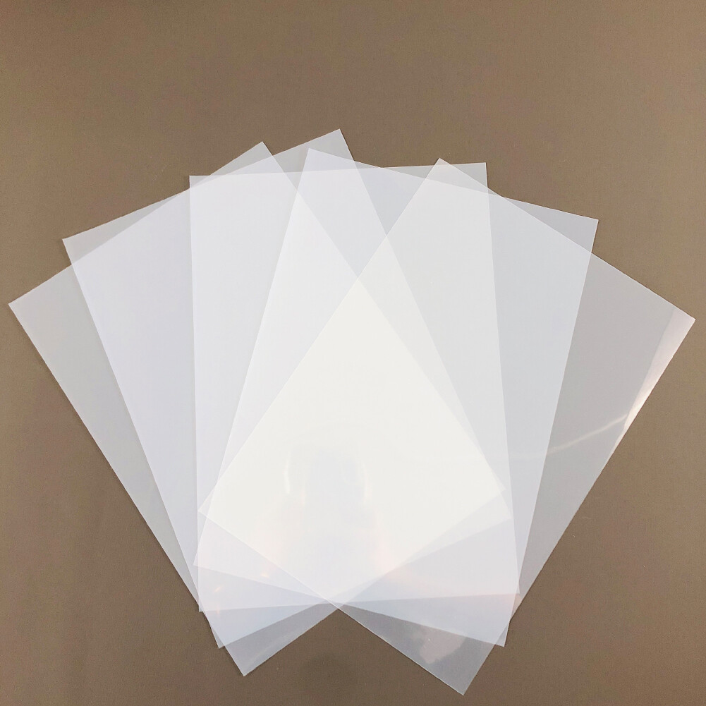 13″x19″，Waterproof Quick Dry Milky Inkjet Screen Printing Film,100 Sheets