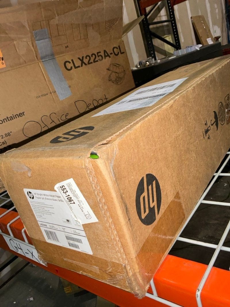 HP Bright White Inkjet Paper – White – 3-in Core – 24 Inches x 500 Feet L4Z44A