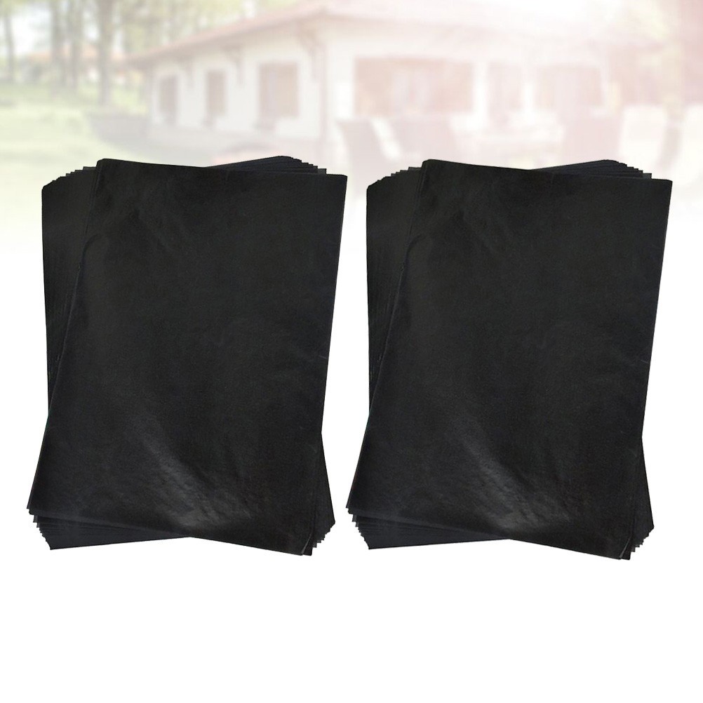 Black Carbon Transfer Paper 200Pcs Tracing Paper for Writing