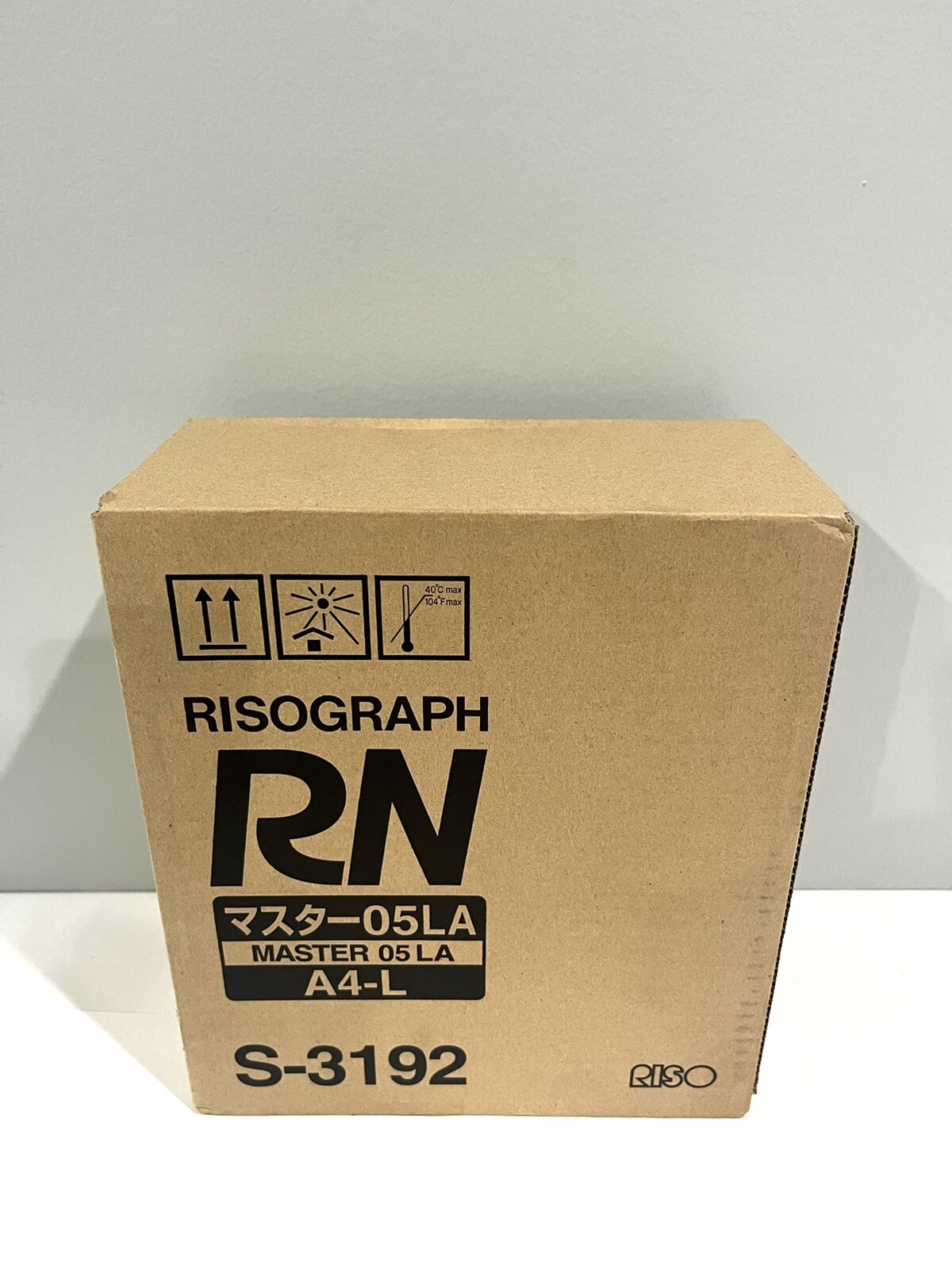 Risograph RN S-3192 A4-L Paper Master Rolls 05LA For RN 2000, RN 2030, RN 2130