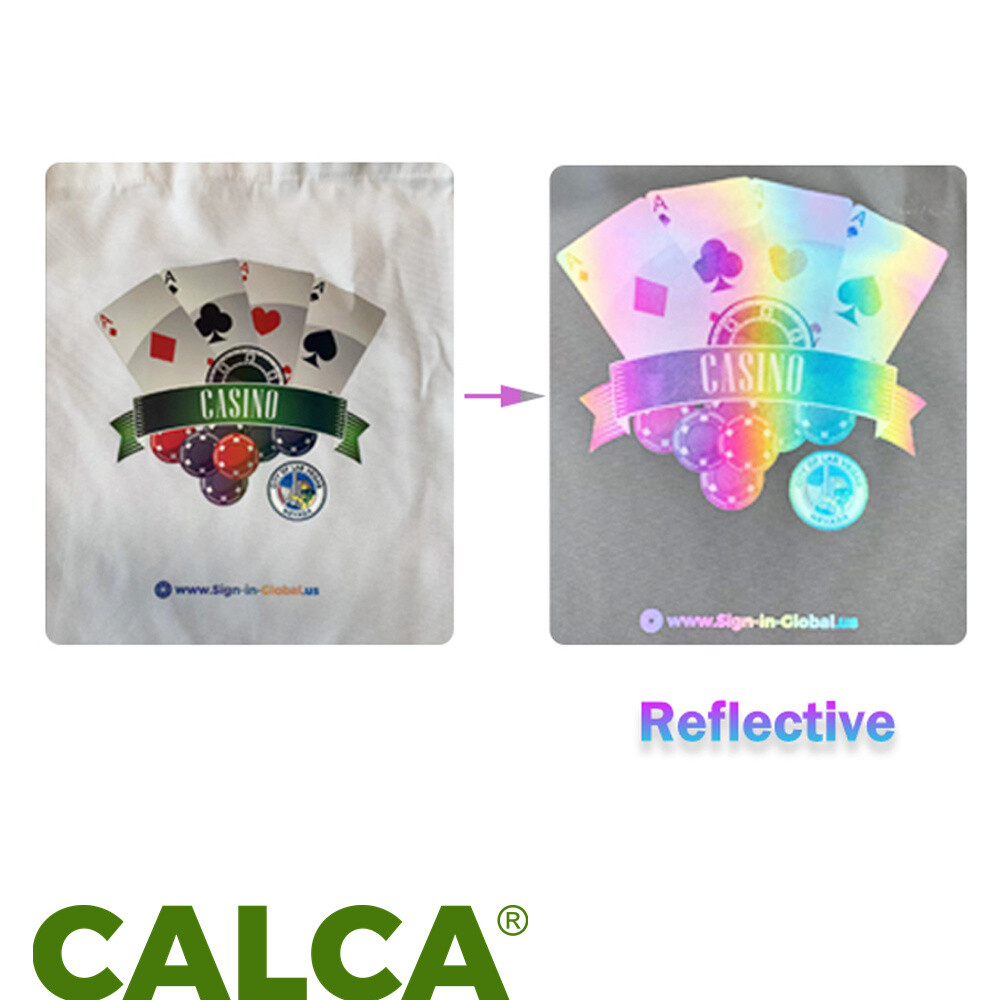 Wholesale CALCA Cold Peel 13in Reflective Colorful DTF Film Roll