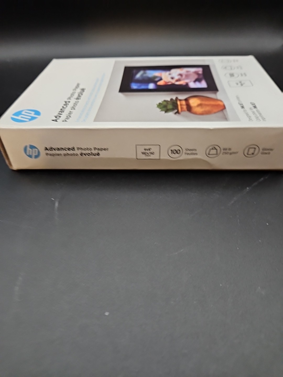 Hewlett Packard 4 x 6 inch Glossy Printer Paper – 100 Sheets Q6638A NIB