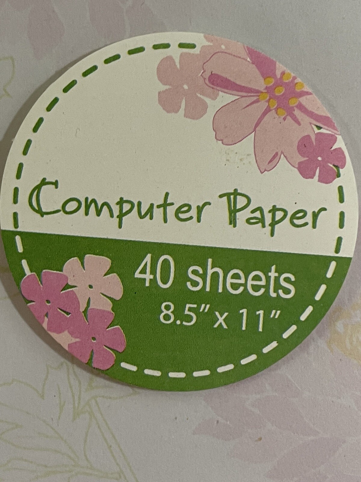 40 Sheets Computer Paper New In Pkg Unopened