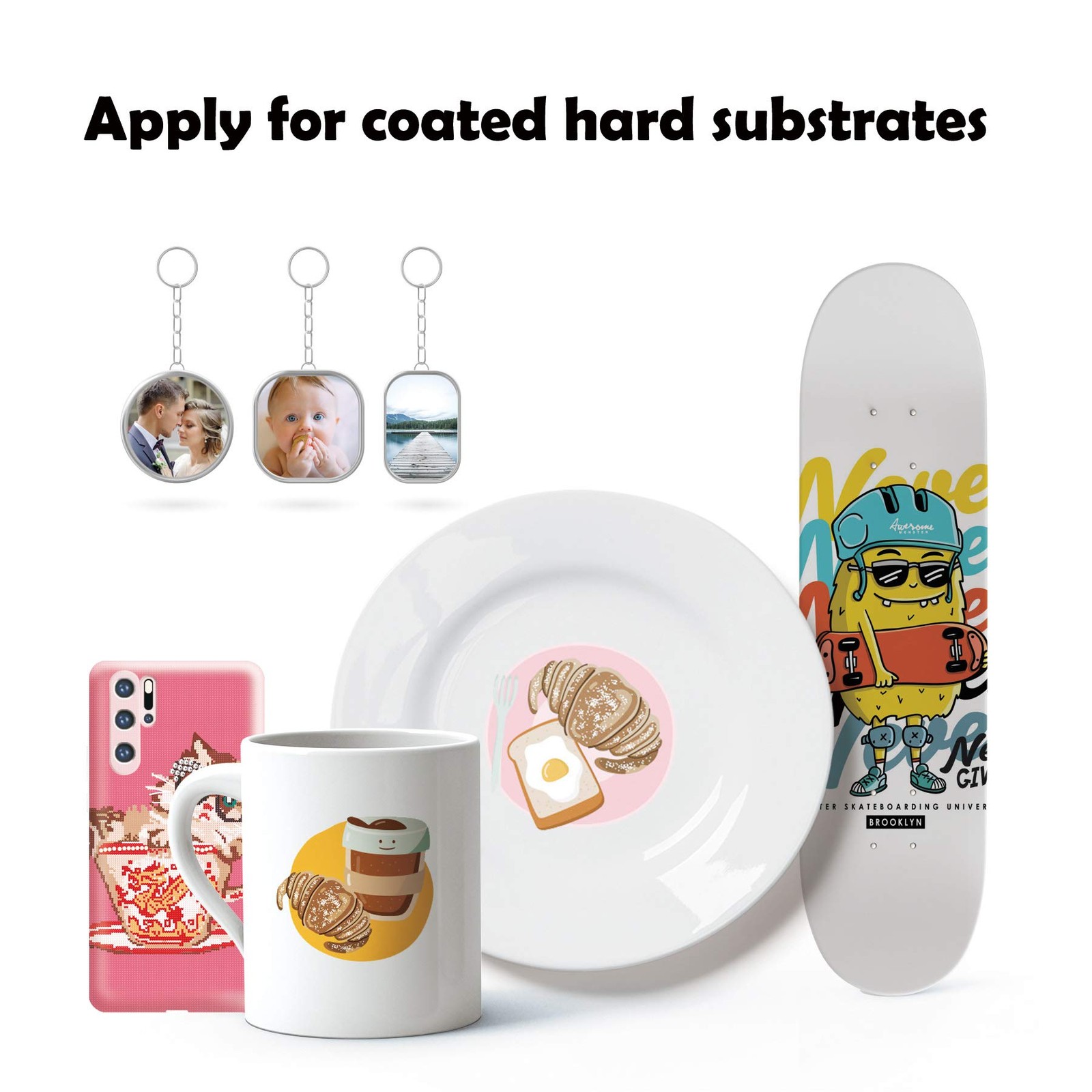 Sublimation Paper 4×9.5 Inch for DIY Unique Christmas Gifts Compatible with I…