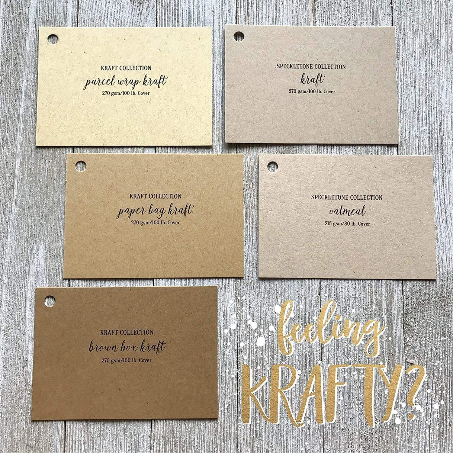 Bosster A4 Kraft Paper 100 Sheets A4 Cardboard Paper Brown Paper 100gsm z…