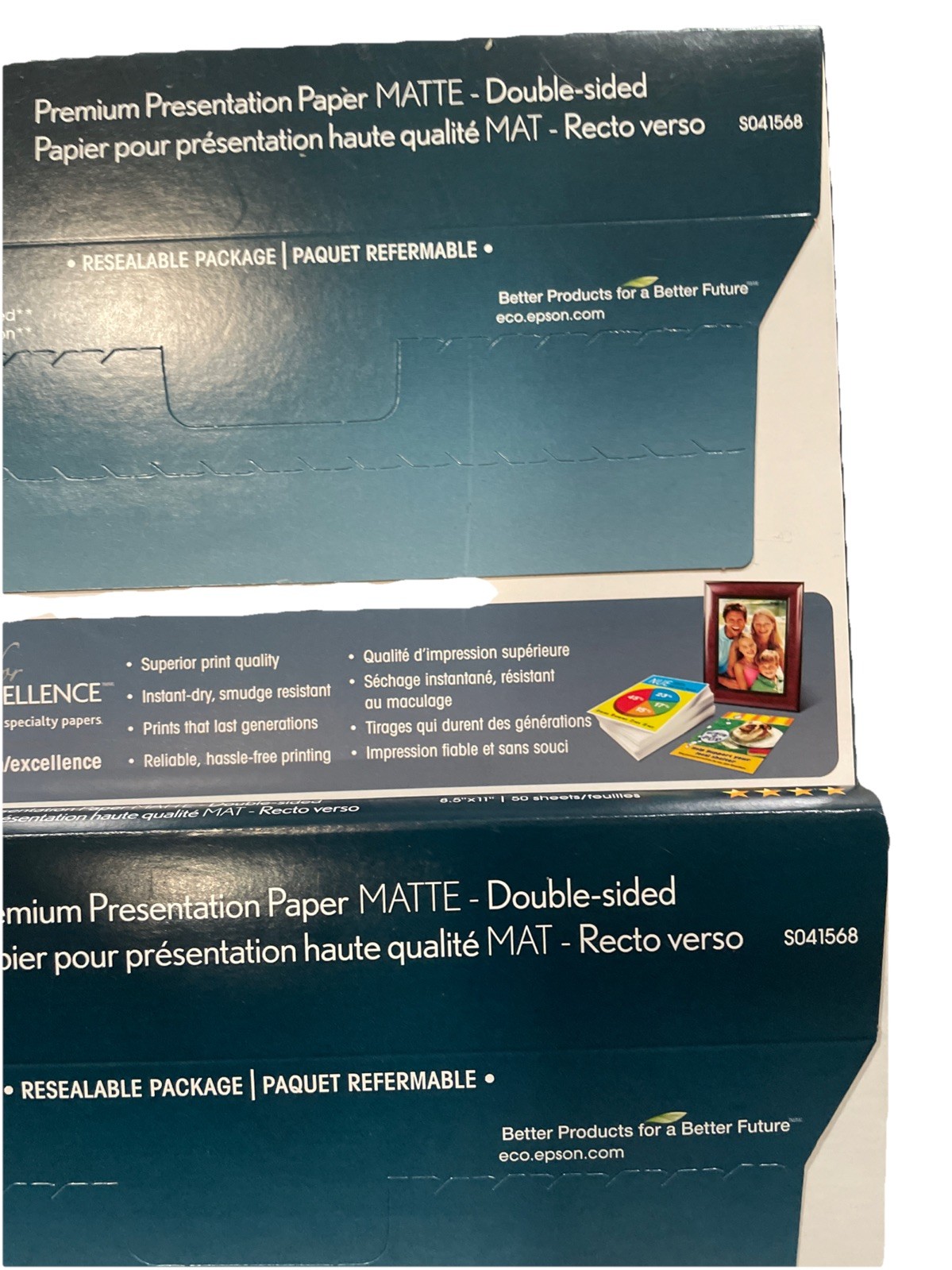Epson Premium Presentation Paper MATTE 8.5×11 Double-sided 2pk 50 Sheet Ea =100
