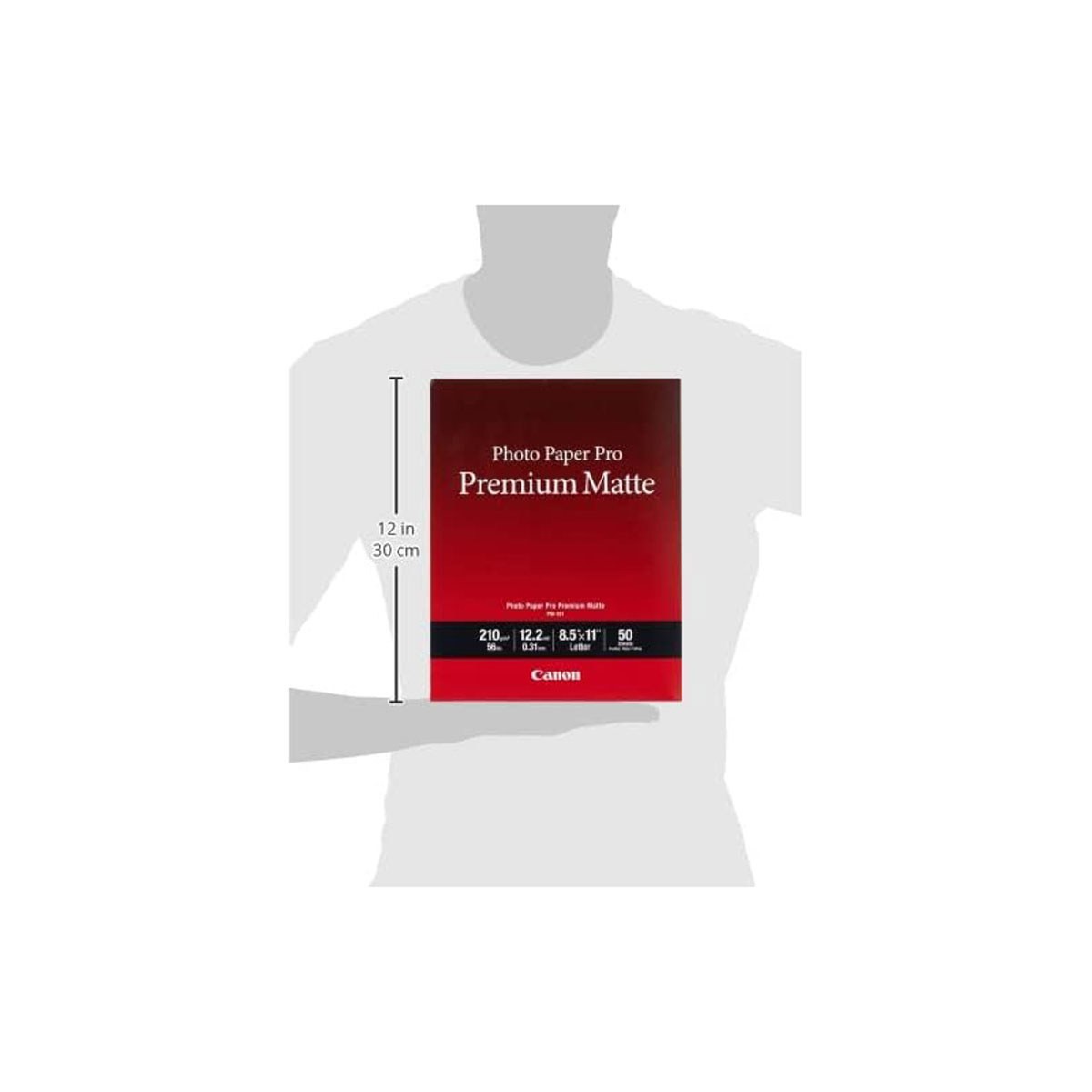 Canon 2 Pack Pro Premium Matte PM-101 Photo Paper, 8.5×11″, 50 Sheets