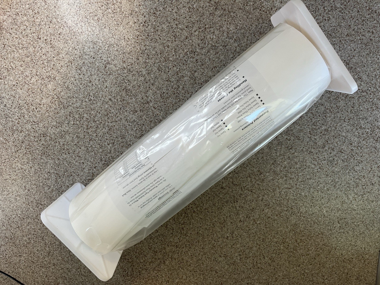 Epson Exhibition Canvas Matte, 17″ x 40 ft. Roll OEM Art Printer Print