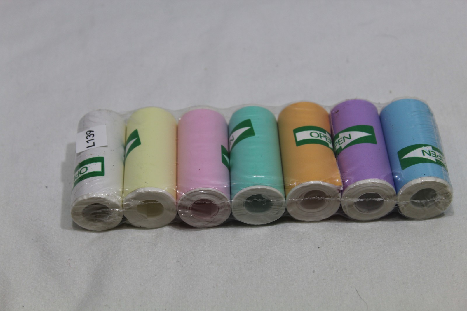 7 Rolls Mini Thermal Printer Sticker Paper, 57 X 25mm Self-Adhesive Thermal